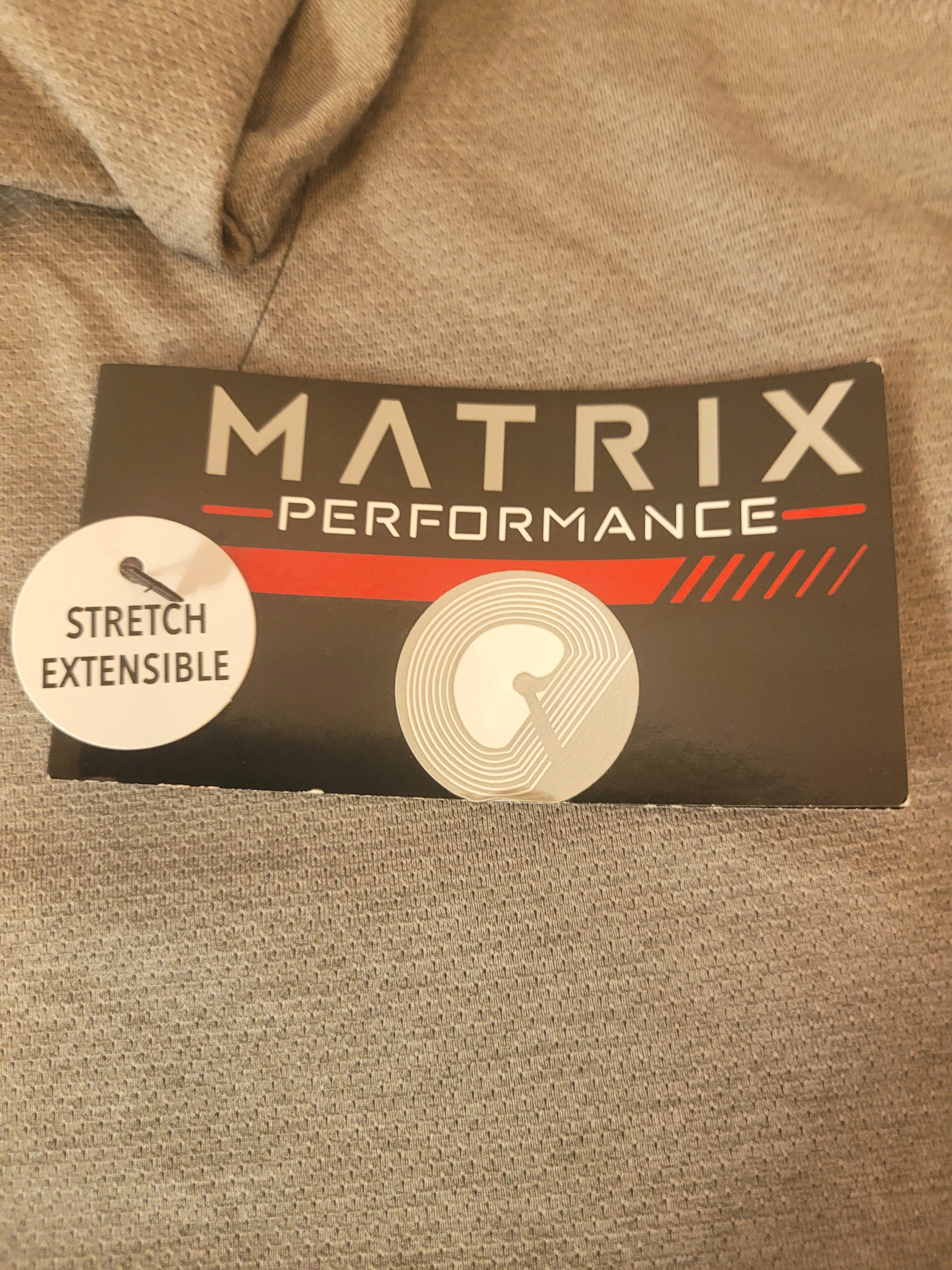 NEW Matrix Performance Gray Lightweight Pullover Hoodie Mens 2XL - photo 3