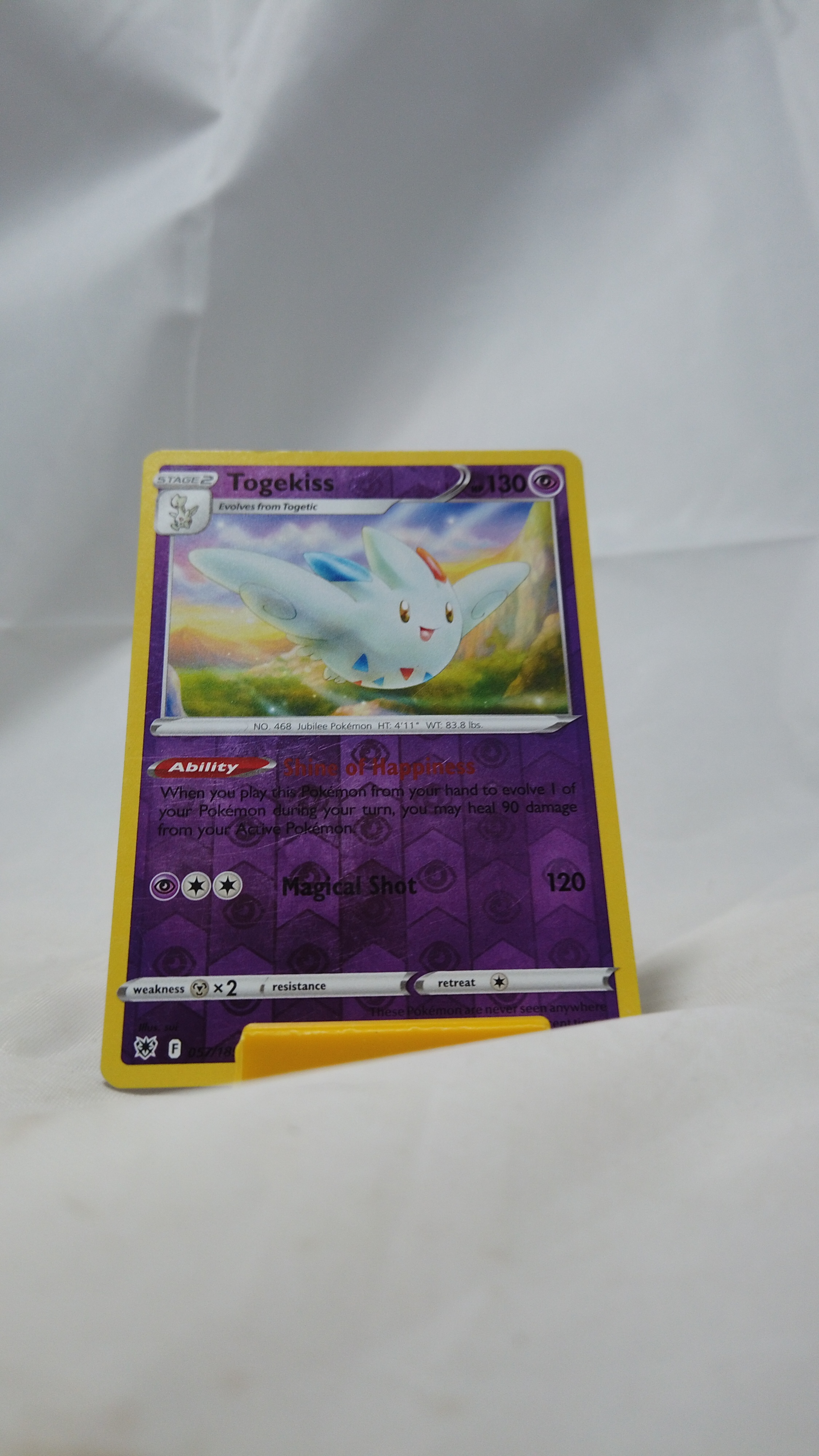 Pokemon Togekiss 57/189 Astral Radiance Reverse Holo Rare Holo P