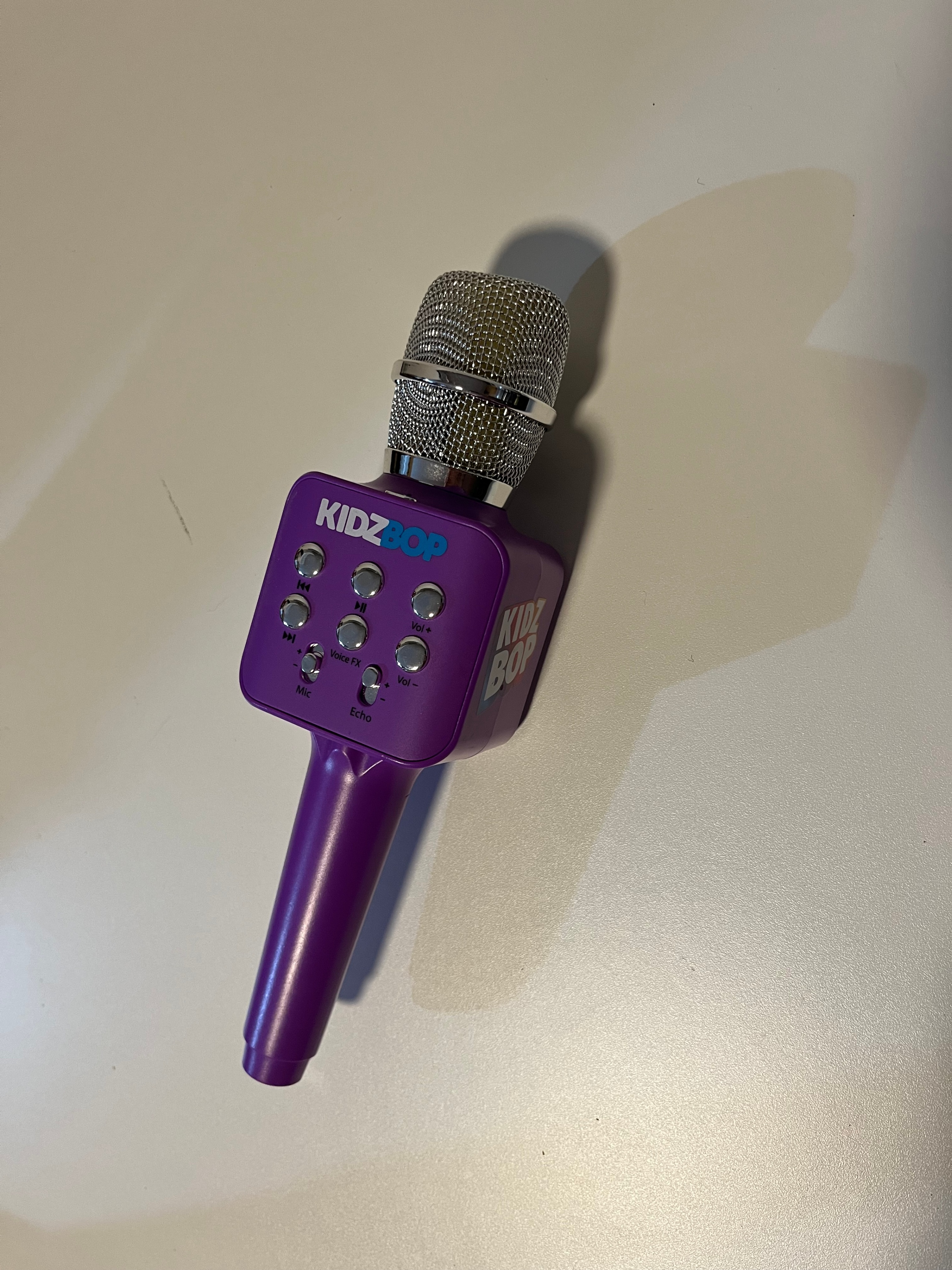 Kidz Bop Purple Karaoke Microphone Handheld Karaoke Machine
