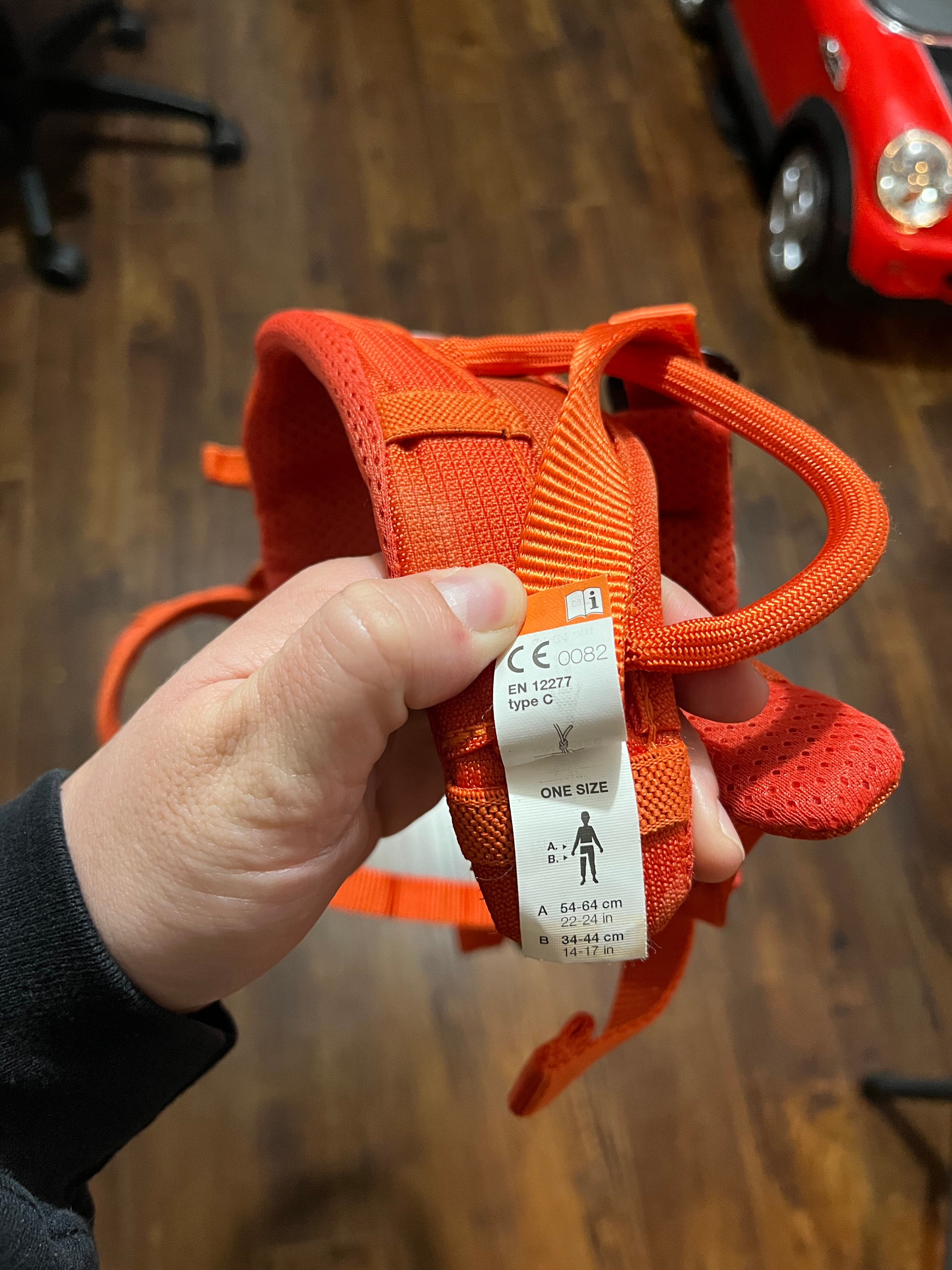 Petzl MACCHU Kids Climbing Harness – Adjustable, One Size - photo 5