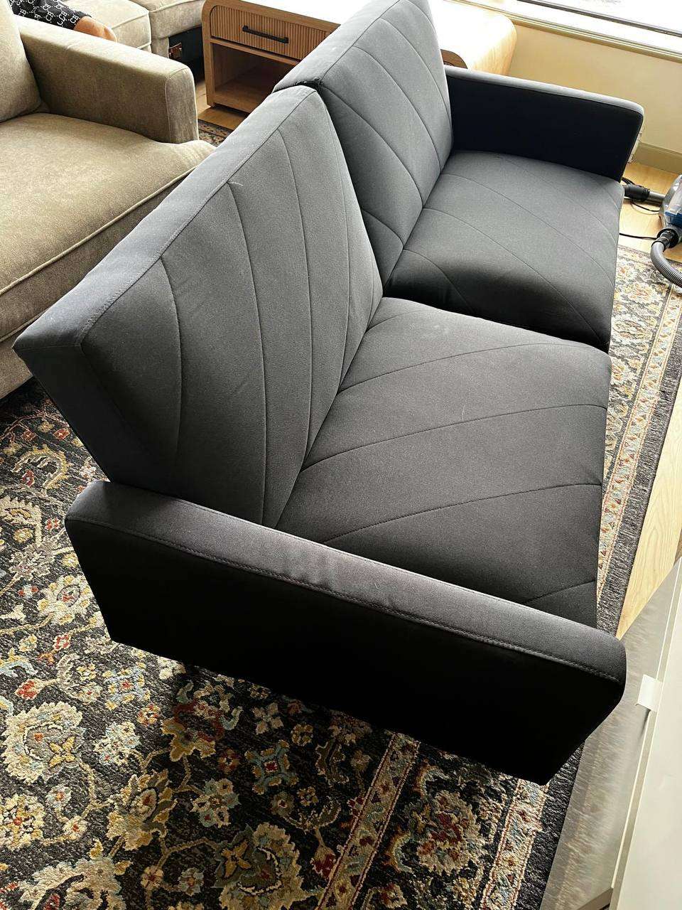 Black Sofa bed - photo 2