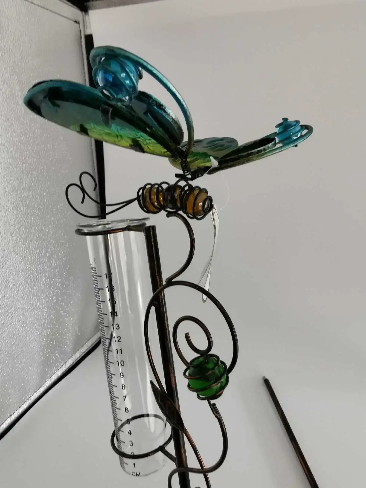 Butterfly Garden Rain Gauge