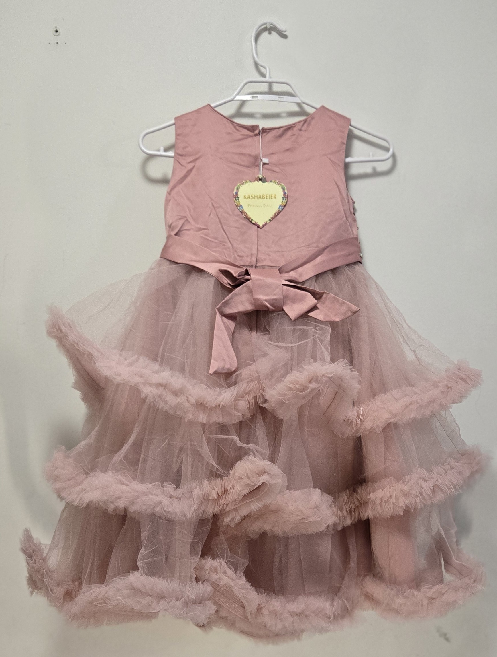 AASHABELLER Pink Sequin Tulle Dress : 9708 - photo 3