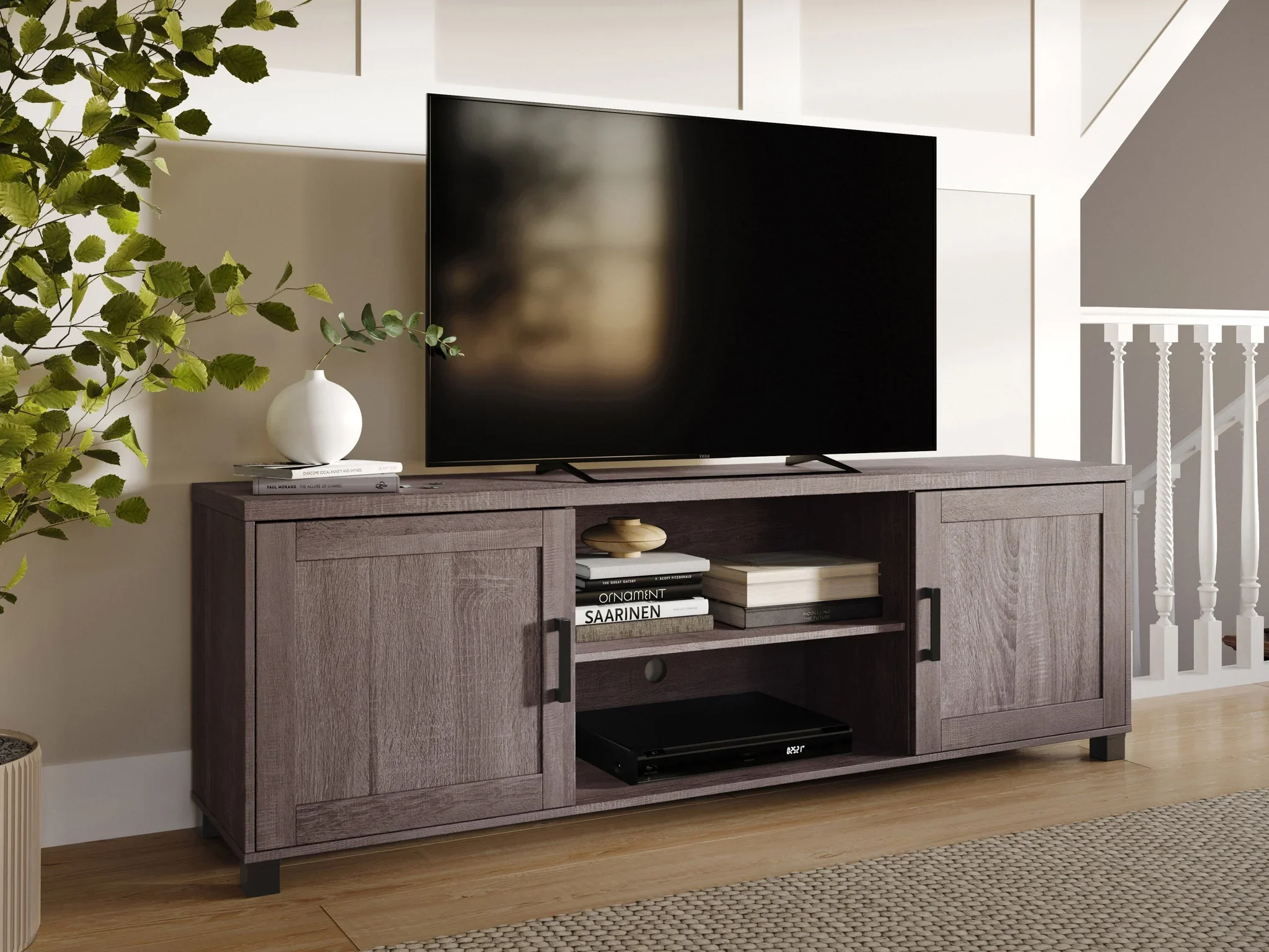 Brand New CorLiving Virlomi 71” TV Stand – Fits TVs up to 85”