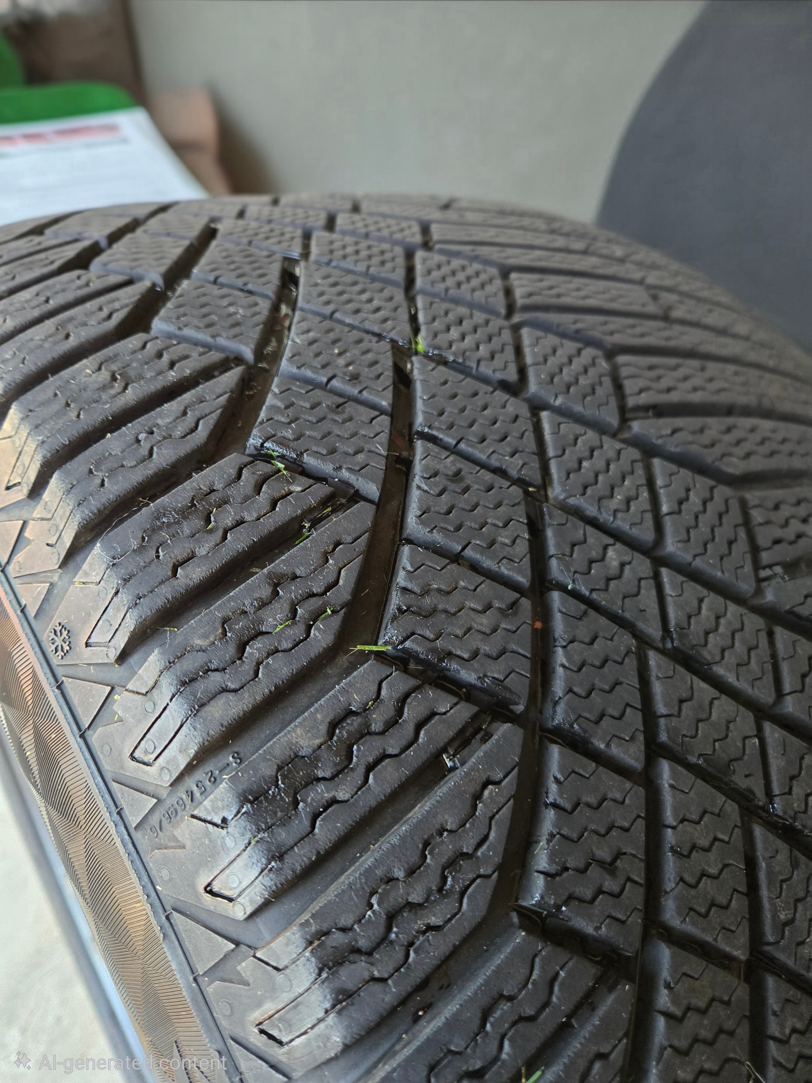 4 of Winter Tires, Aluminum Wheels, Low Air Pressure Sensors - photo 2