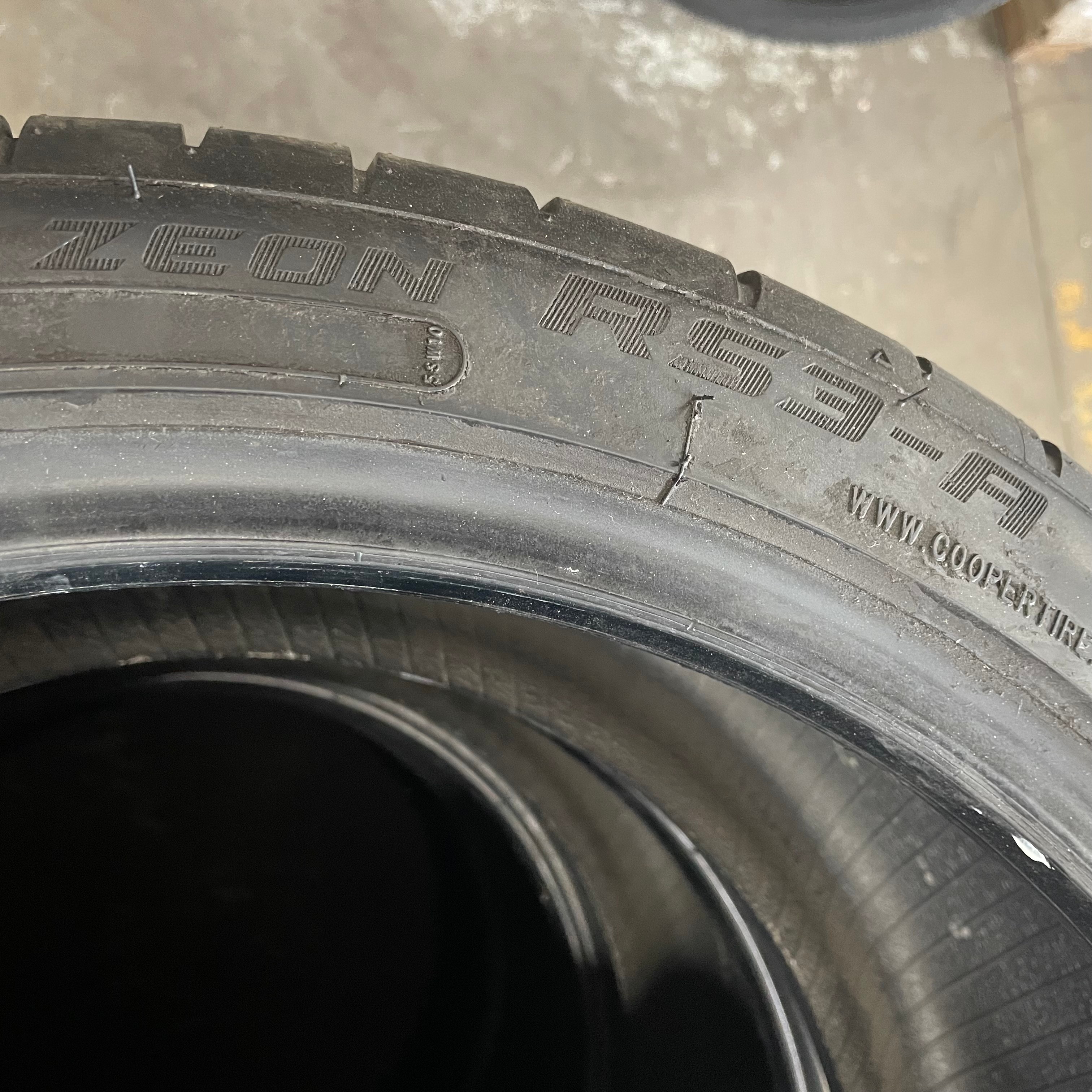 18 Inch Staggered Set Up  Cooper Zeon RS3-A - photo 4