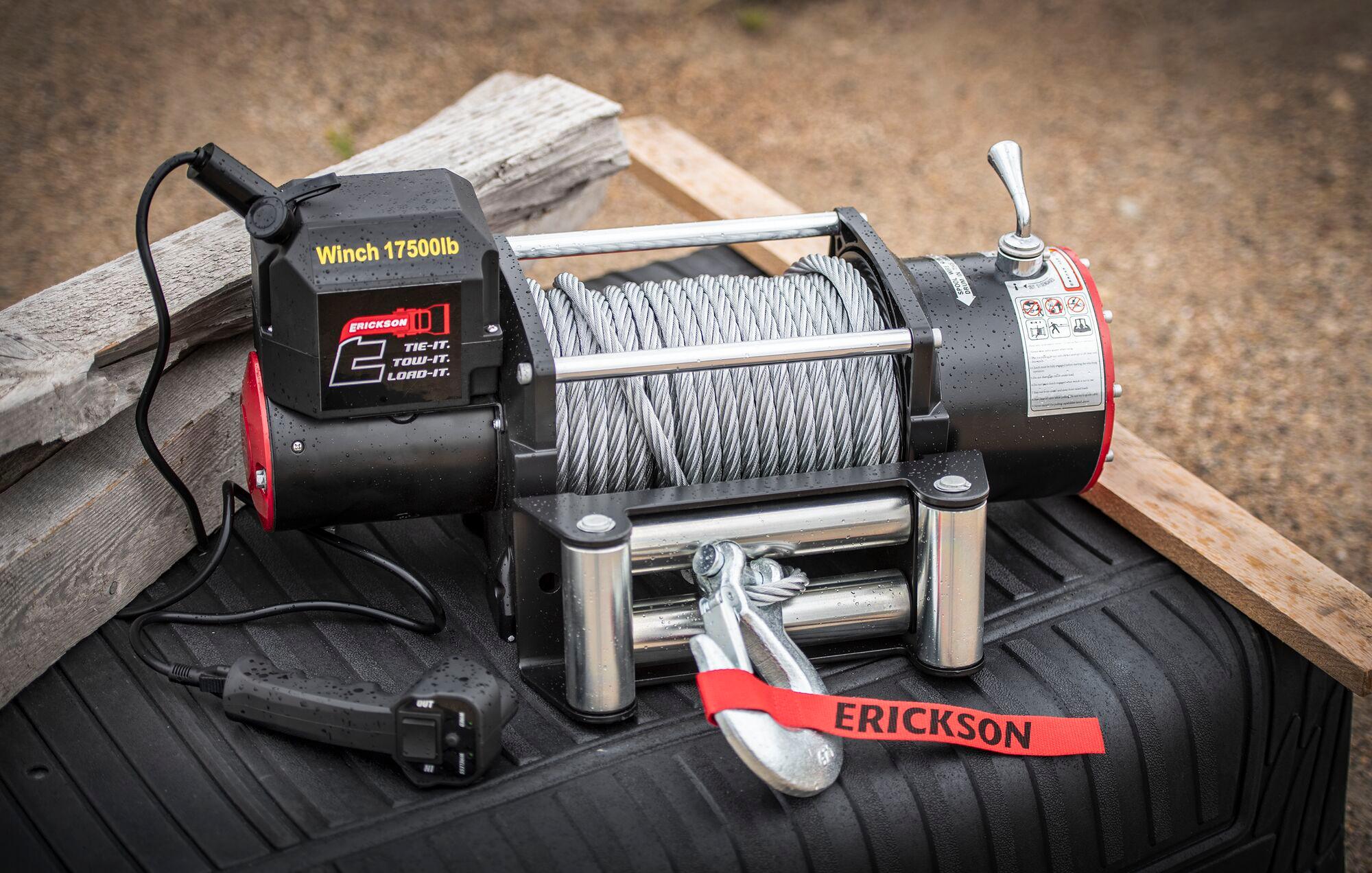 17,500 lb 12V DC Winch - photo 4