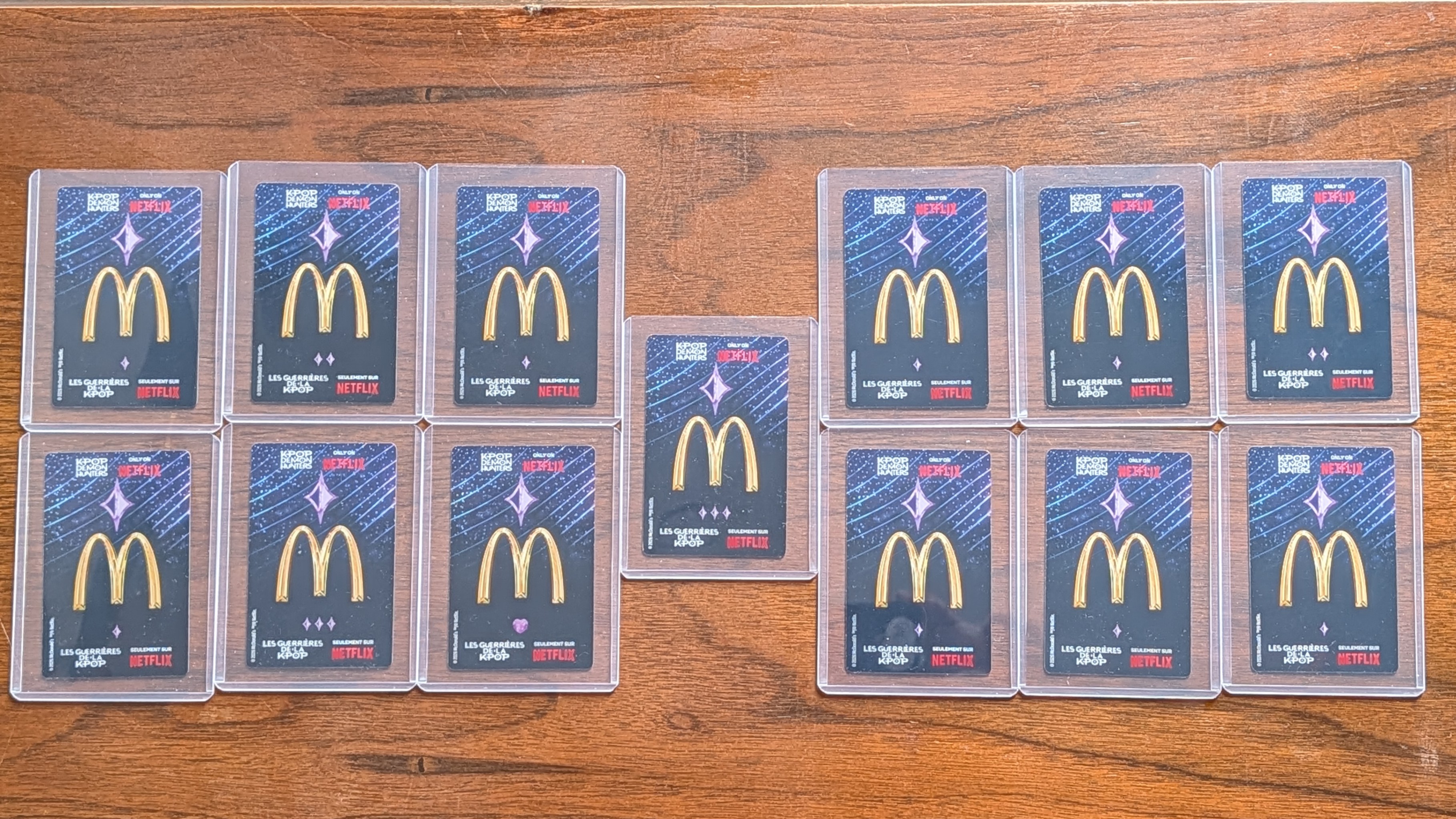 McDonald’s K-Pop Demon Hunters Photocard COMPLETE SET 13 Cards - photo 2