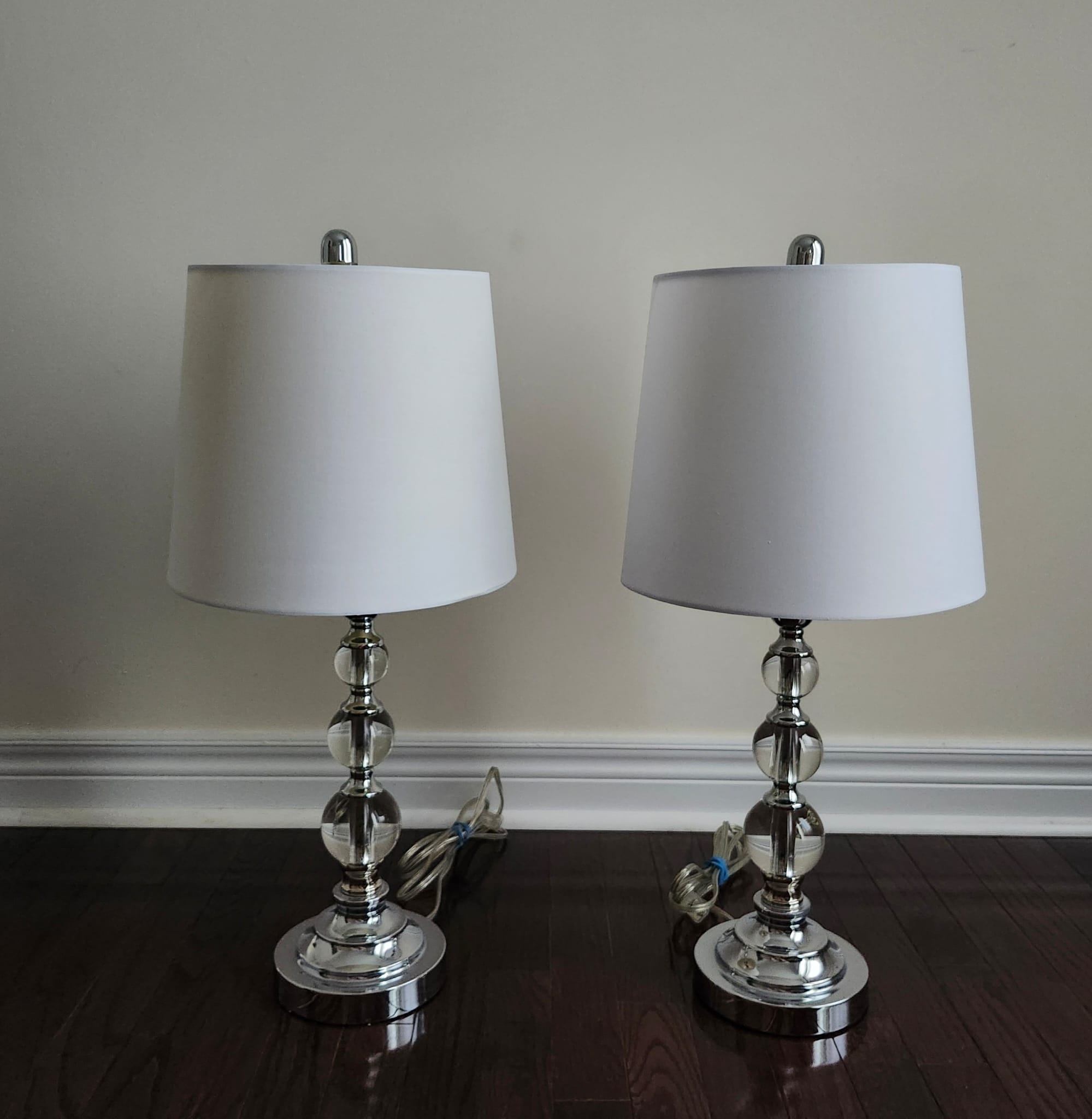 Table Lamps x 2