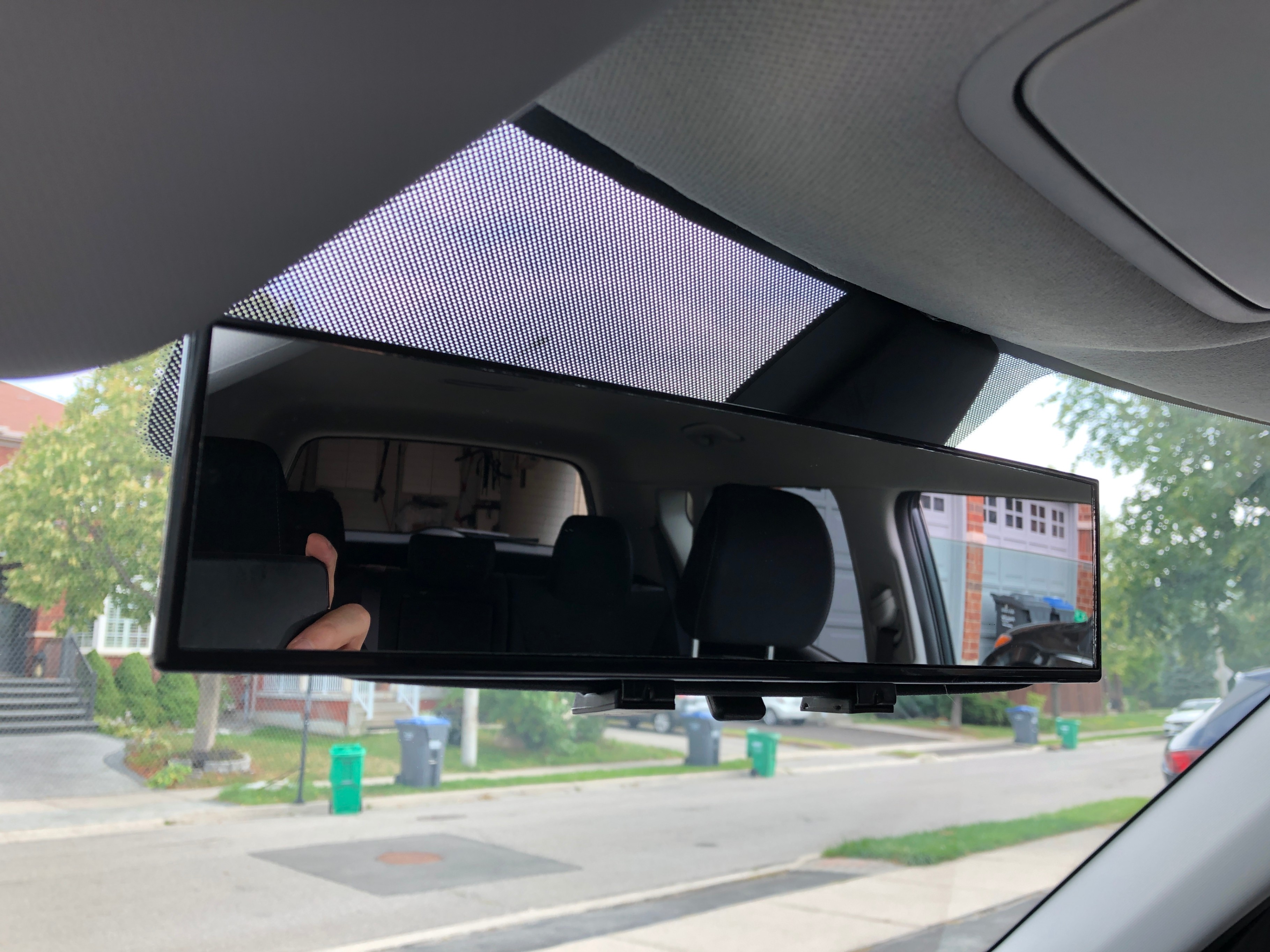 Car Rear View Mirror, 11.81 Inch Panoramic - photo 4