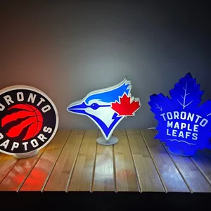 LED Light Box - Toronto Maple Leafs, Blue Jays and Raptors