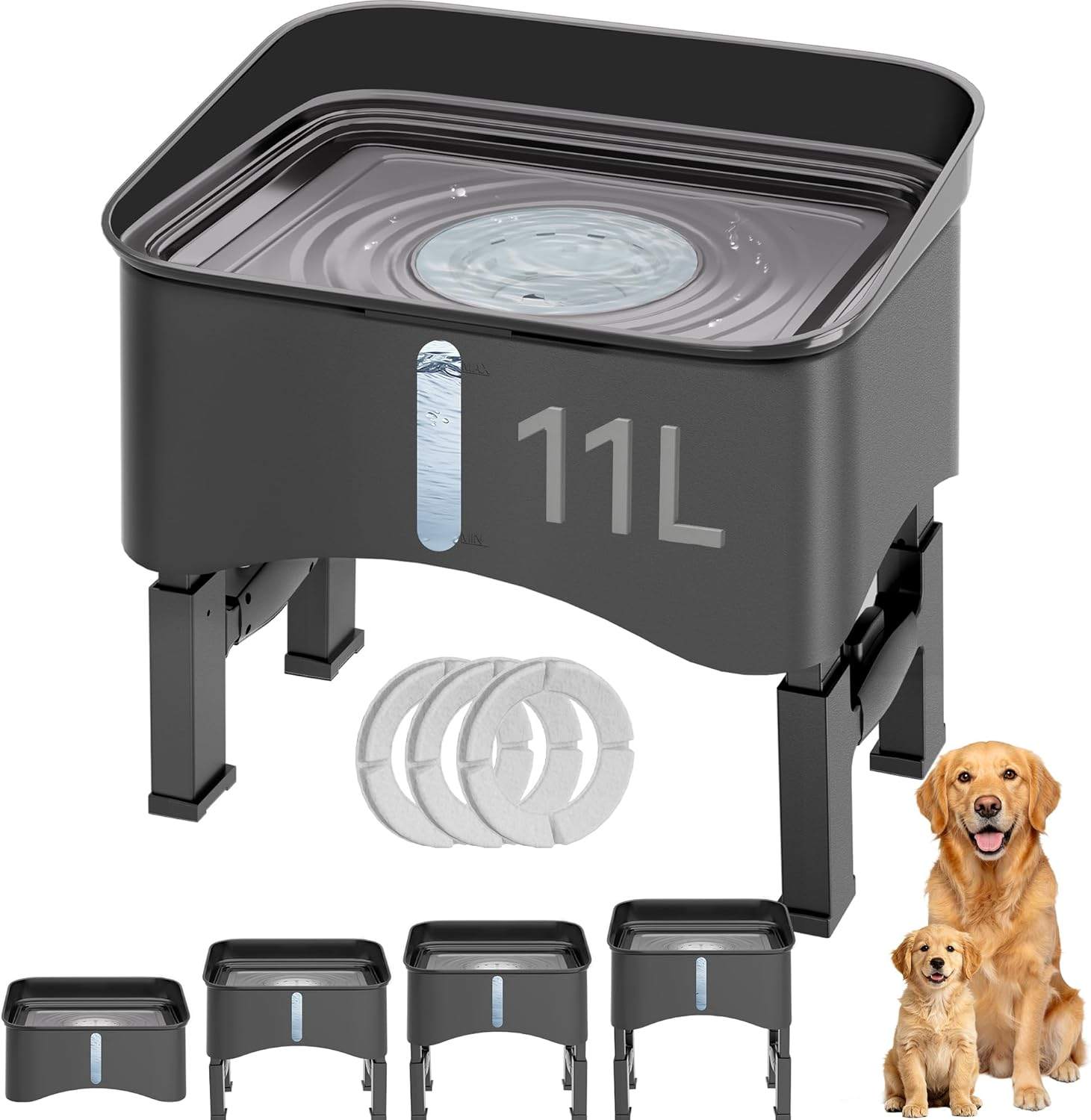 No Spill Dog Water Bowl -Senior Dogs