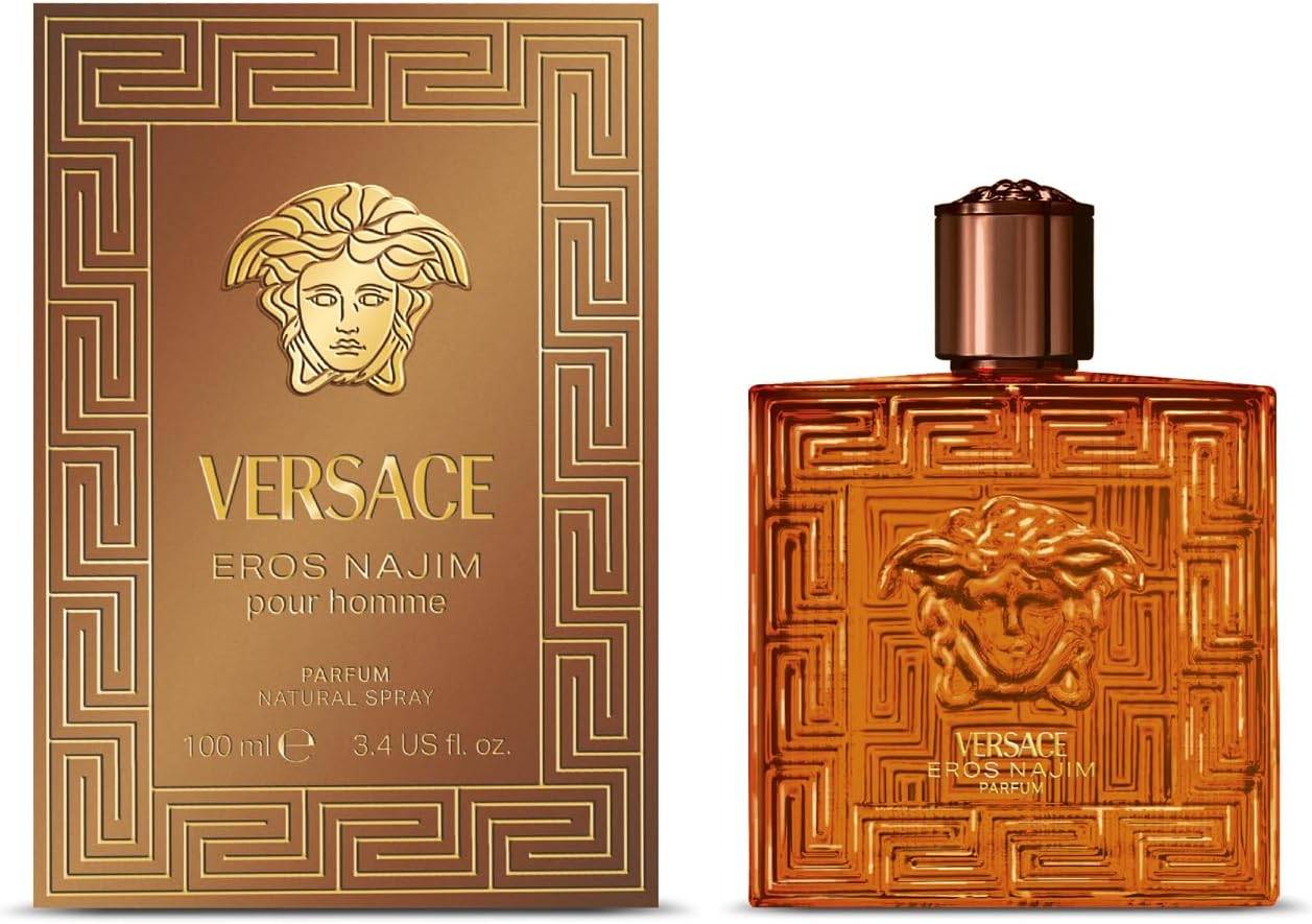 Versace Eros Najim – Parfum Spray for Men (3.4 oz)