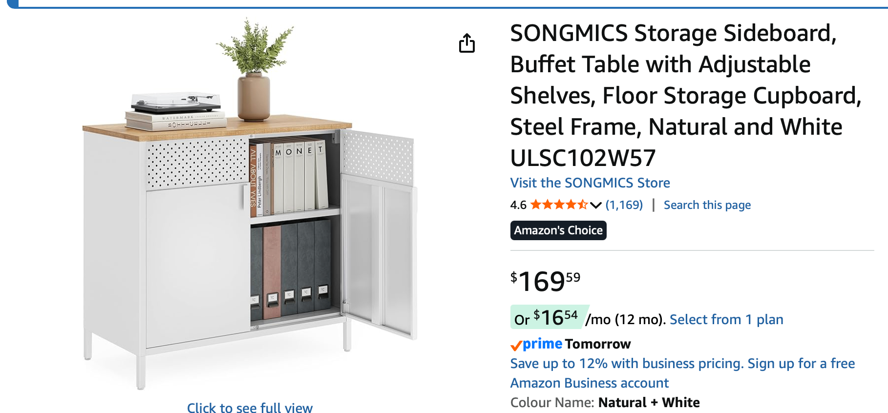Cabinet with wooden accent top - photo 4