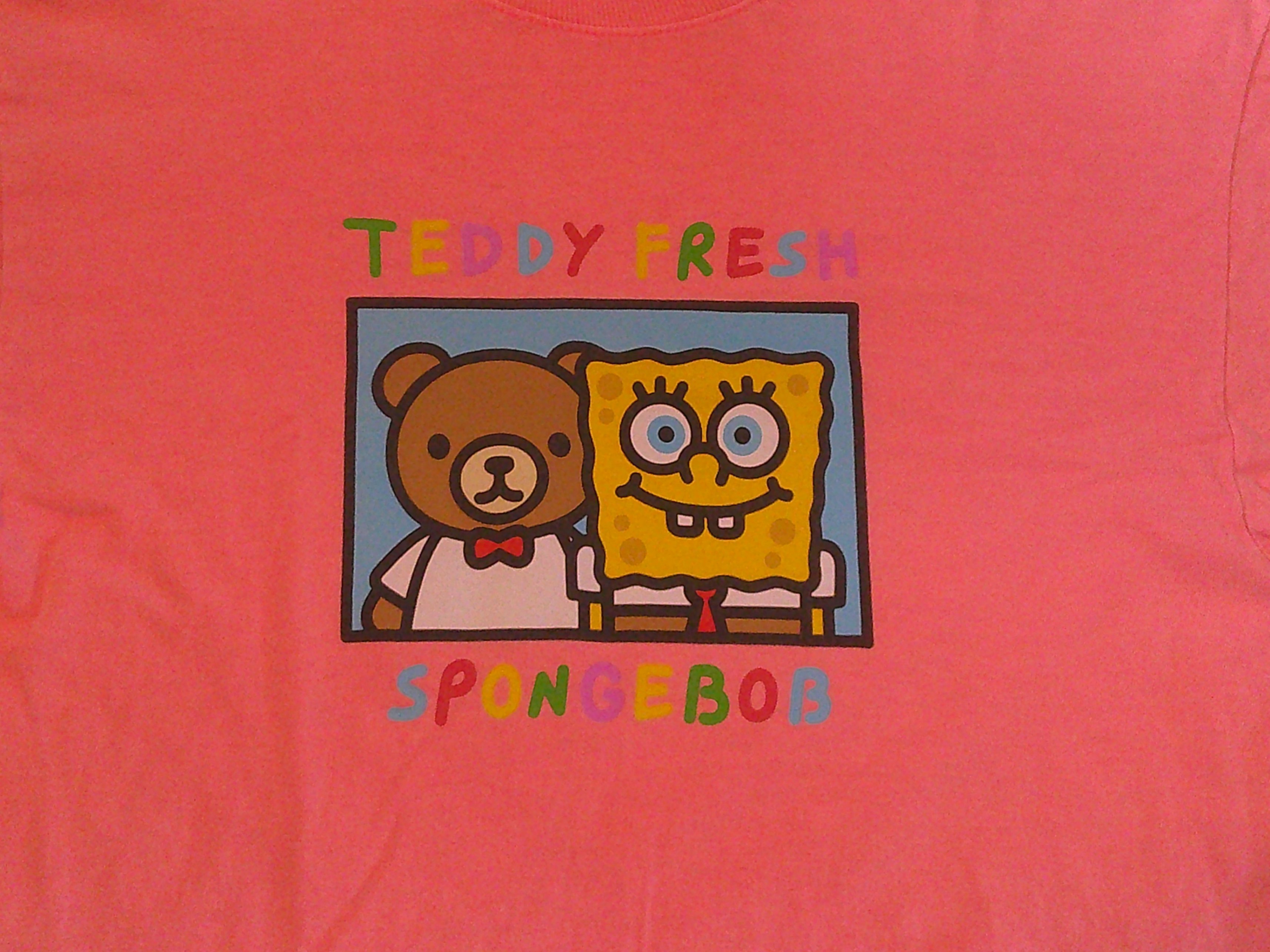 teddy fresh x spongebob 2020 limited edition t-shirt - photo 2