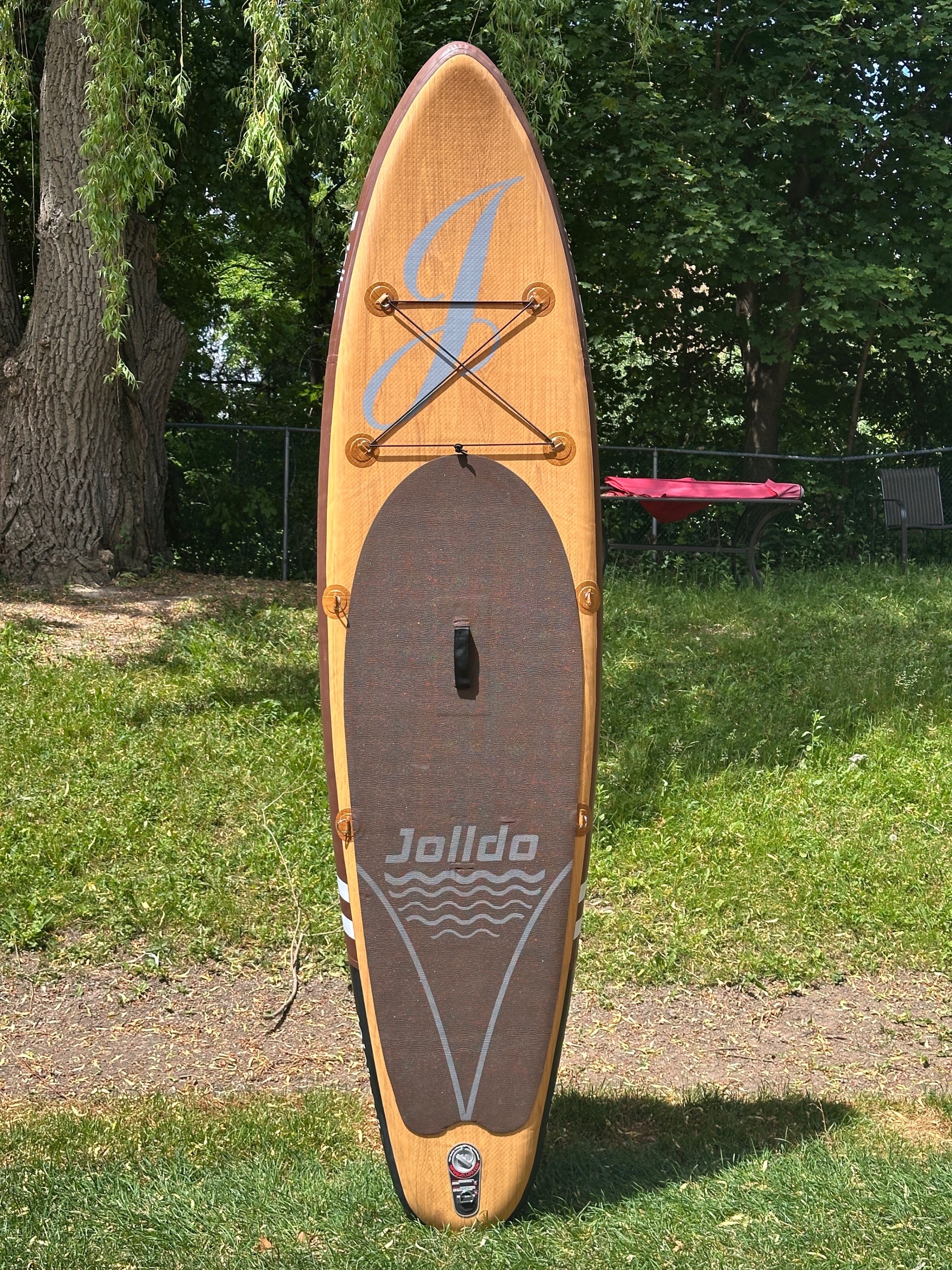 Inflatable Paddle Board 10’6”×31"×6" with Bag Paddle Pump Leash - photo 2
