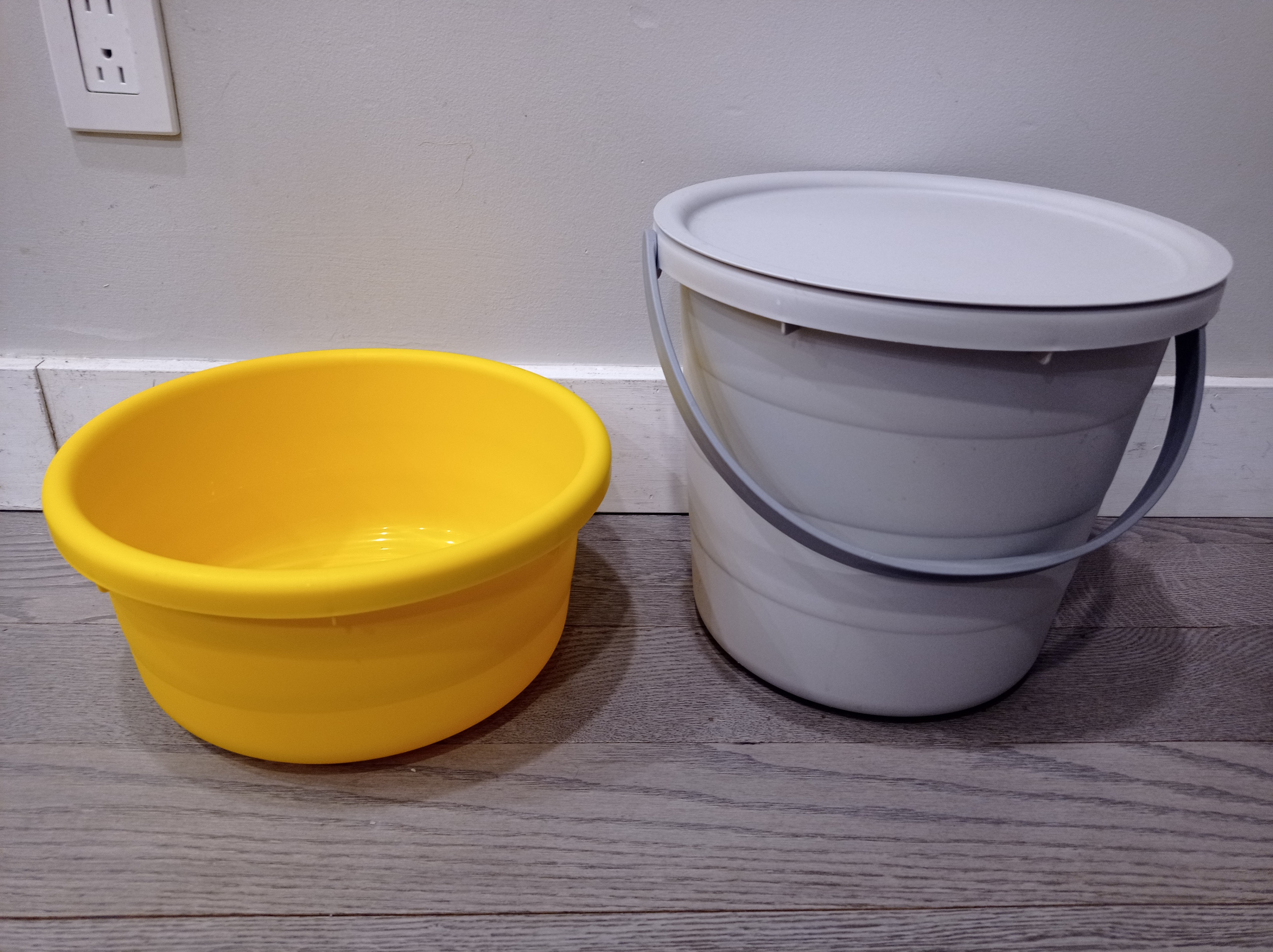 Like New IKEA PEPPRIG 3-Piece Bucket Set with Lid - photo 3