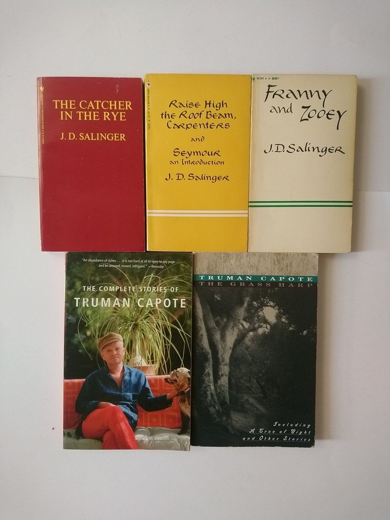 J.D. Salinger / Truman Capote books!