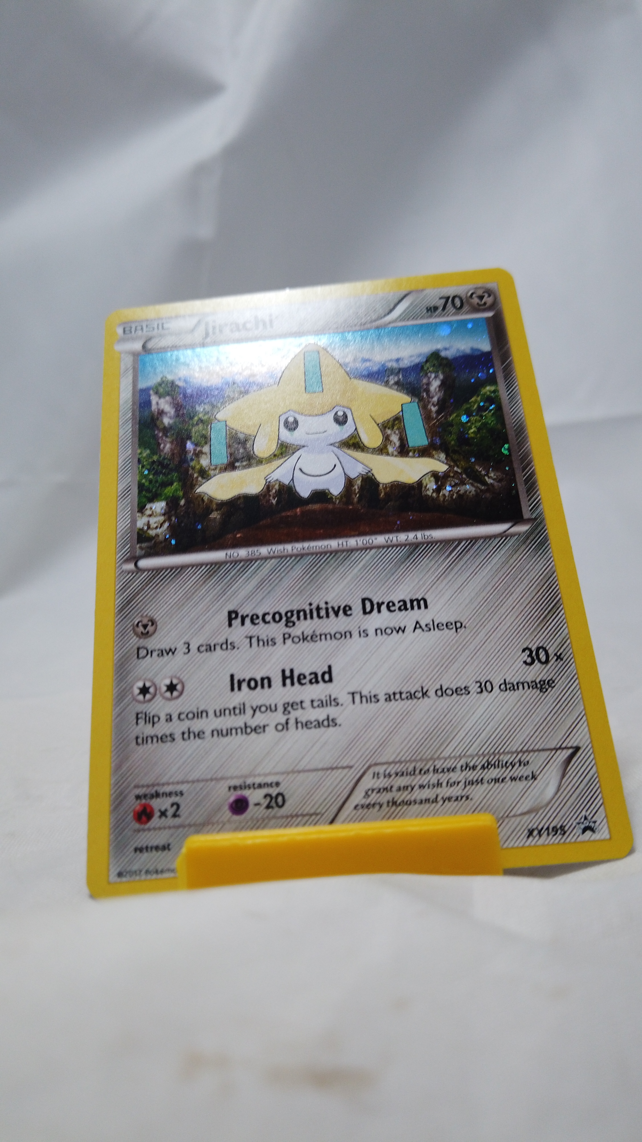 Pokemon Jirachi XY195/211 XY Black Star Promos Holo Promo LP