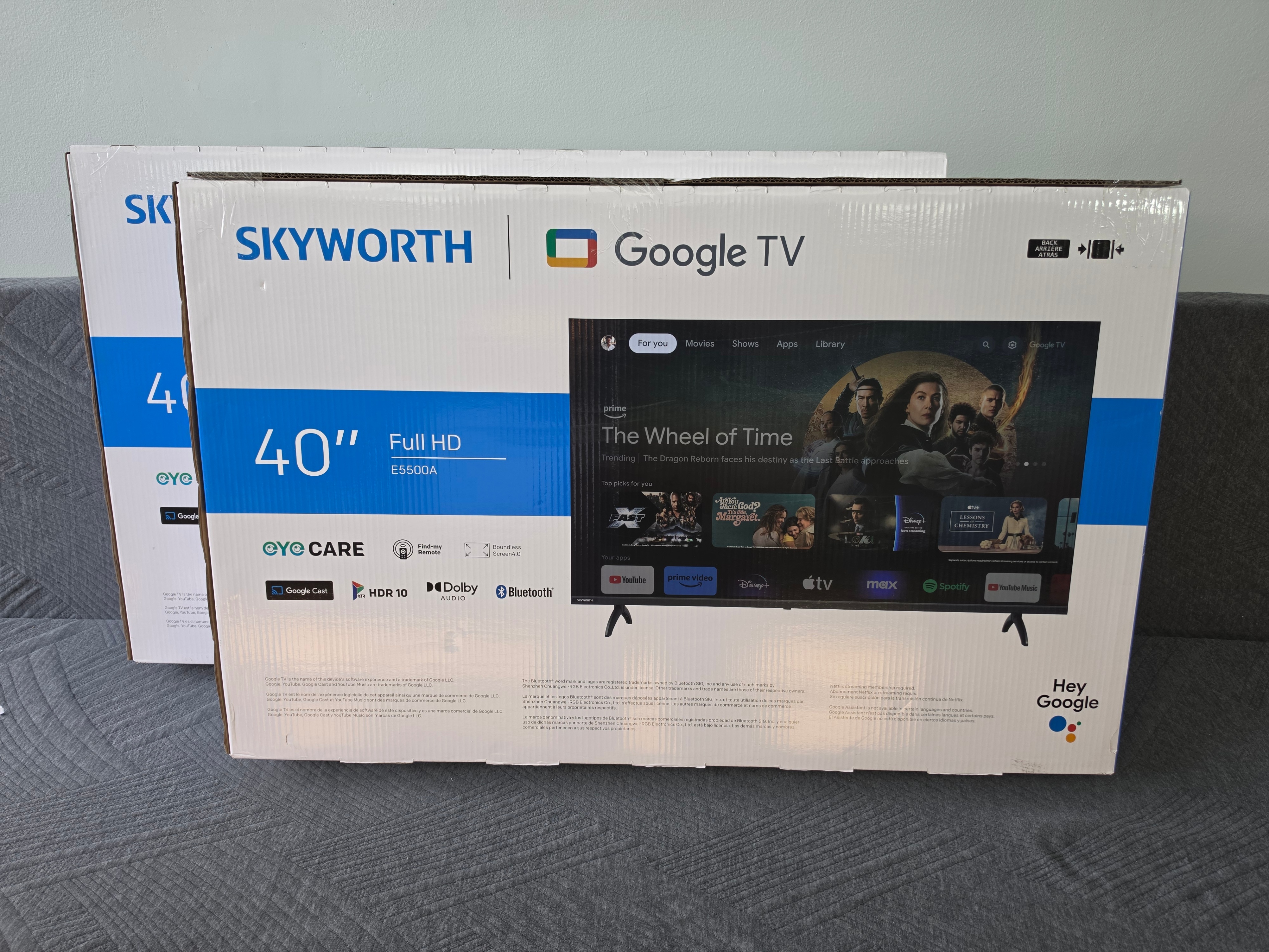 40" FHD Smart Google TV, BNIB.