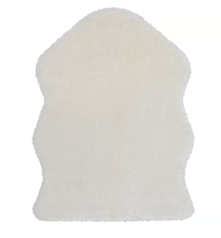 TOFTLUND Rug, white, 55x85 cm (1 ' 10 "x2 ' 9 ") - photo 2