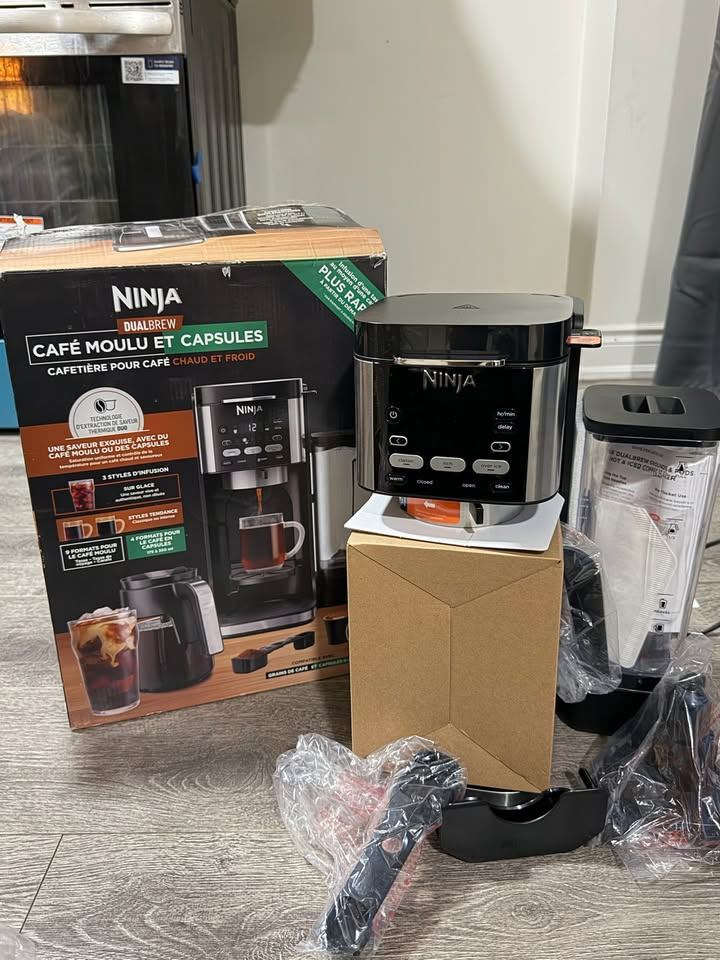 Ninja DualBrew Grounds & Pods Coffee Maker - Open Box - photo 2