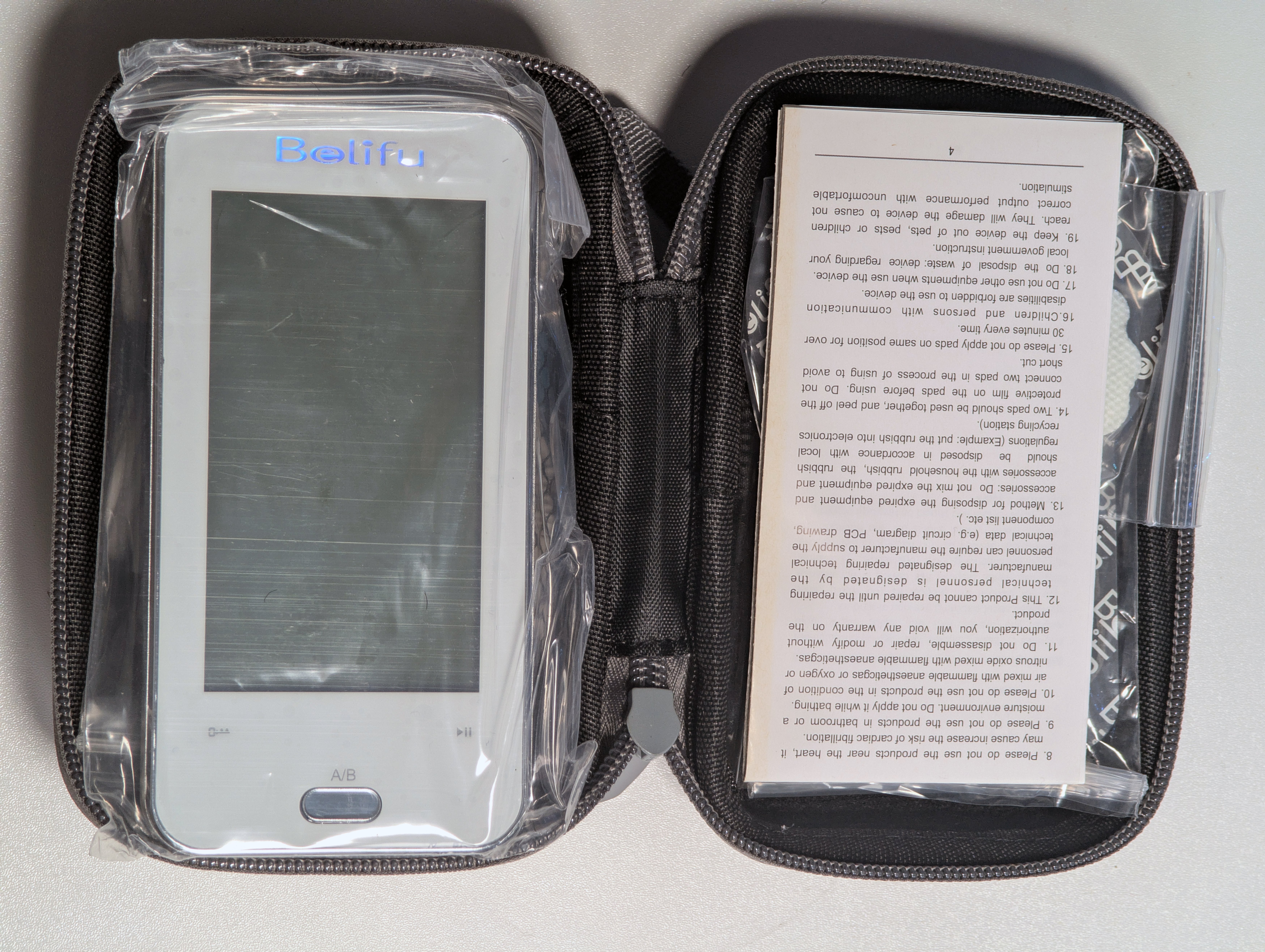 Belifu AS8015 Tens & Muscle Stimulator Chronic Pain Relief - photo 2