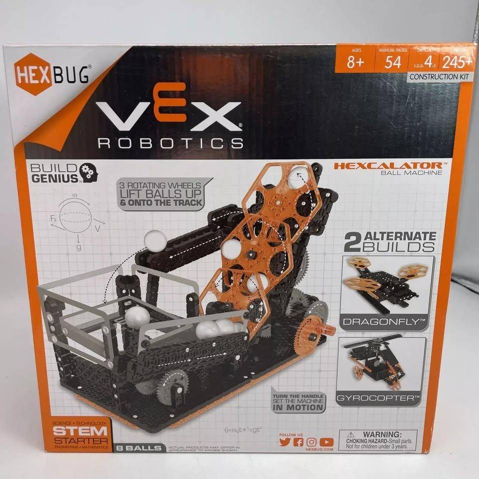 Hexbug Vex Robotics STEM Hexcalator Ball Machine