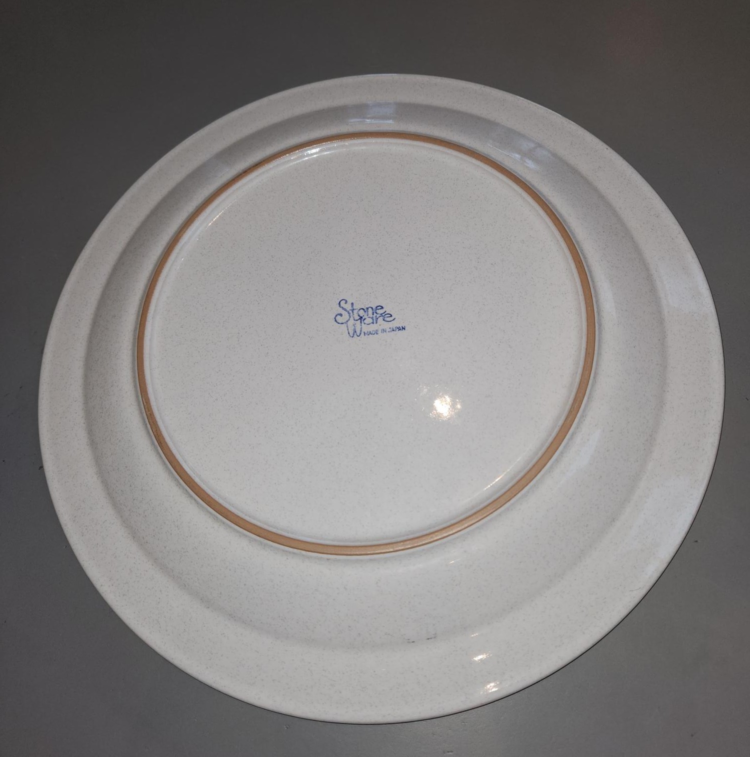 Pink "Peach Blossom" Flower NIKKO Stoneware Plate, 12 inch - photo 3