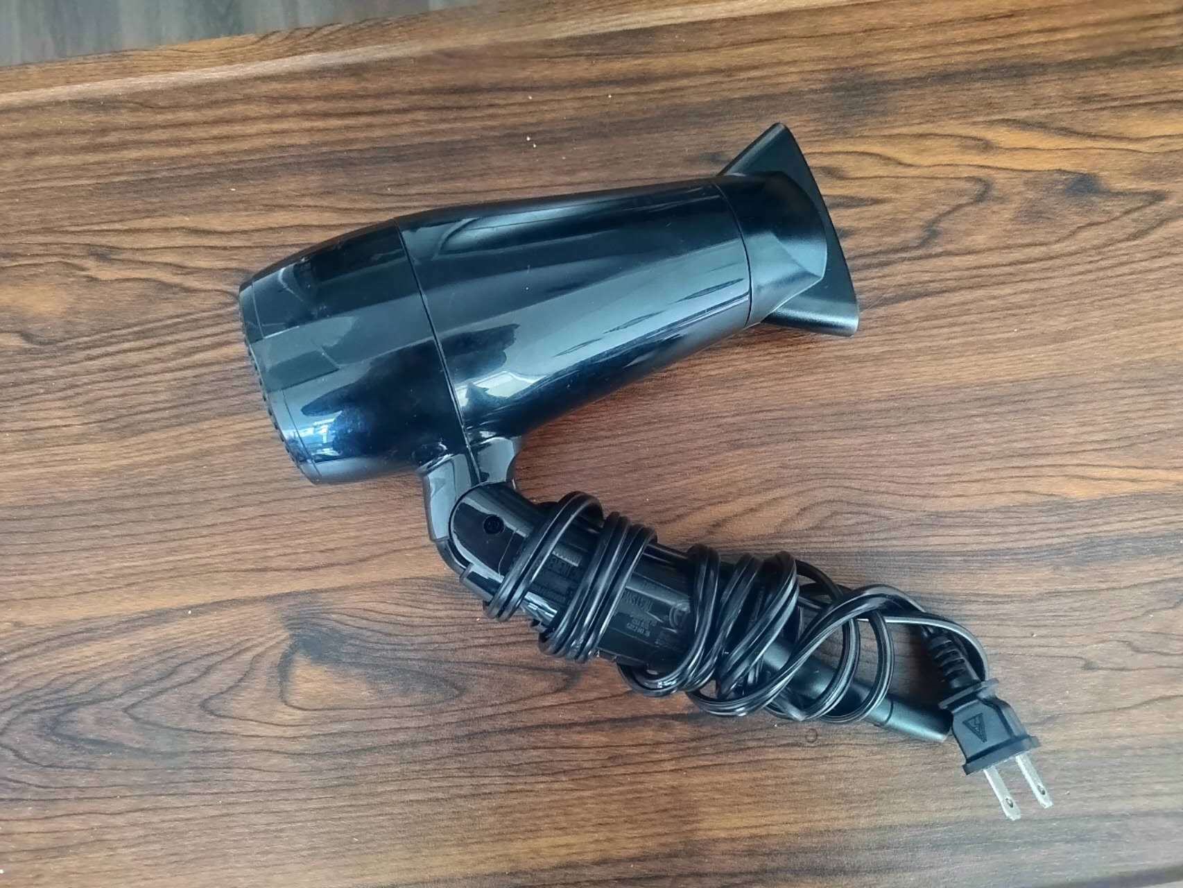 Black Travel Hair Dryer - photo 2