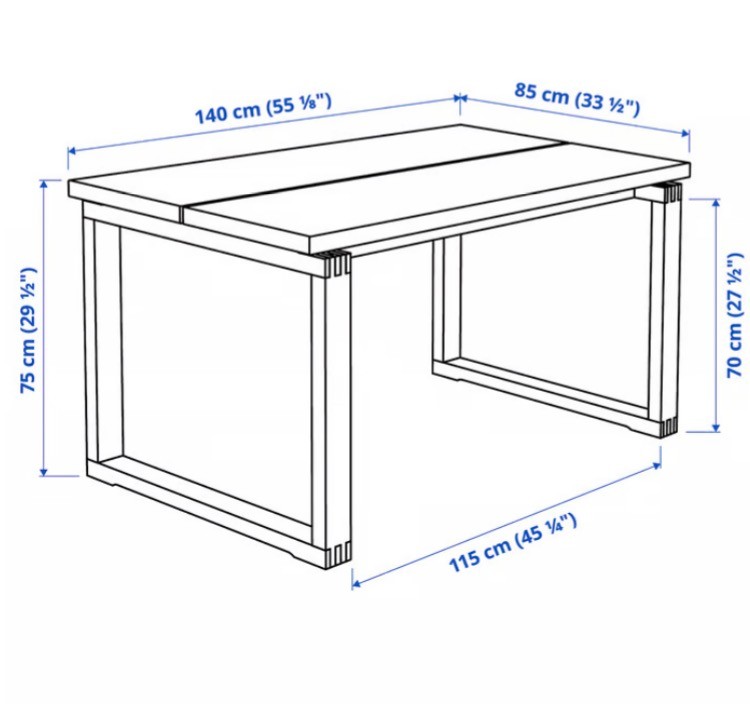 Ikea Morbylanga Dining Table - photo 5