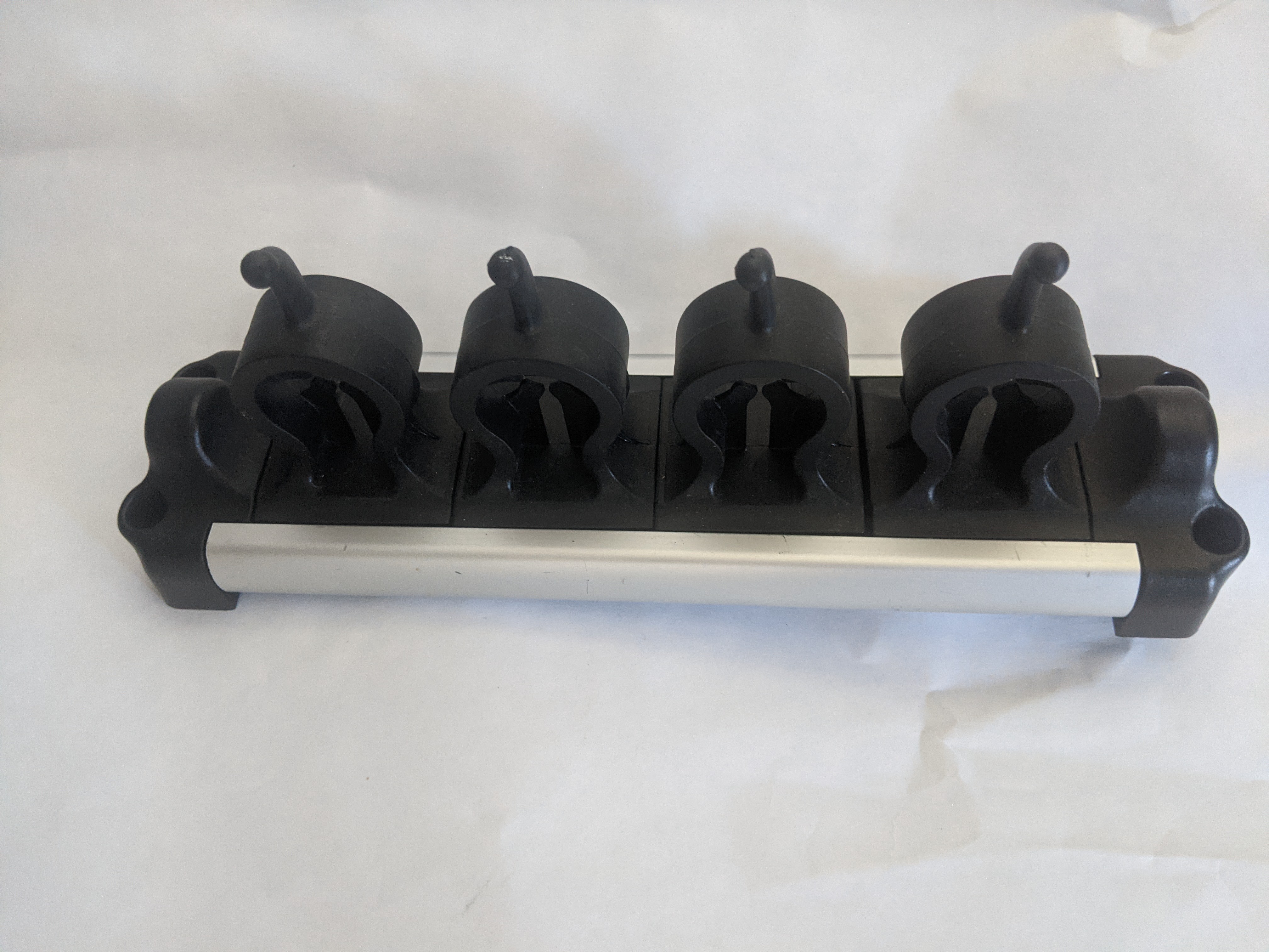 Heavy-Duty Broom & Mop Holder – 4 Slots