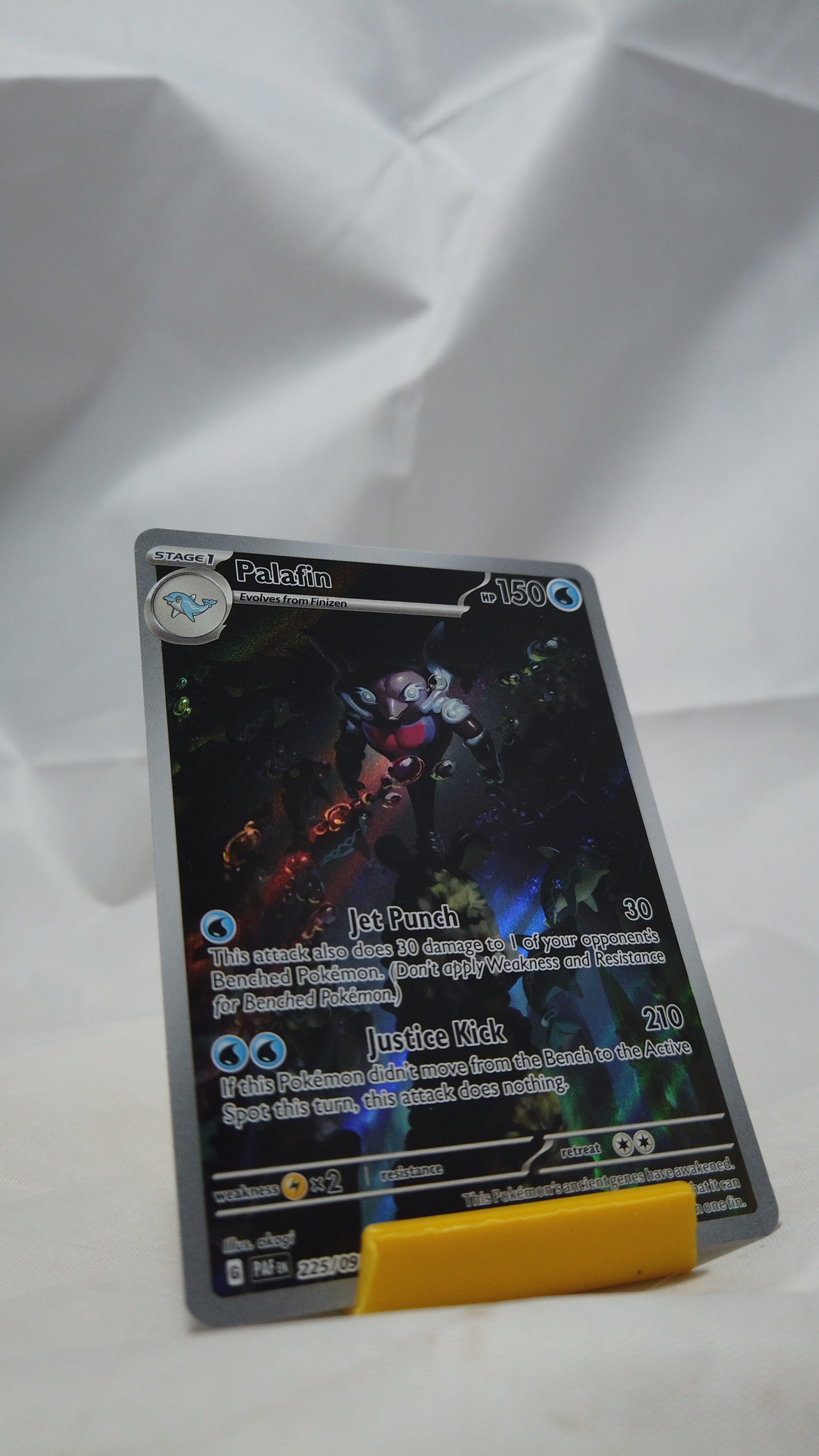 Pokemon Palafin 225/91 Paldean Fates Illustration Rare NM