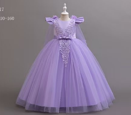 Girls' Princess Dress :8017 - photo 2