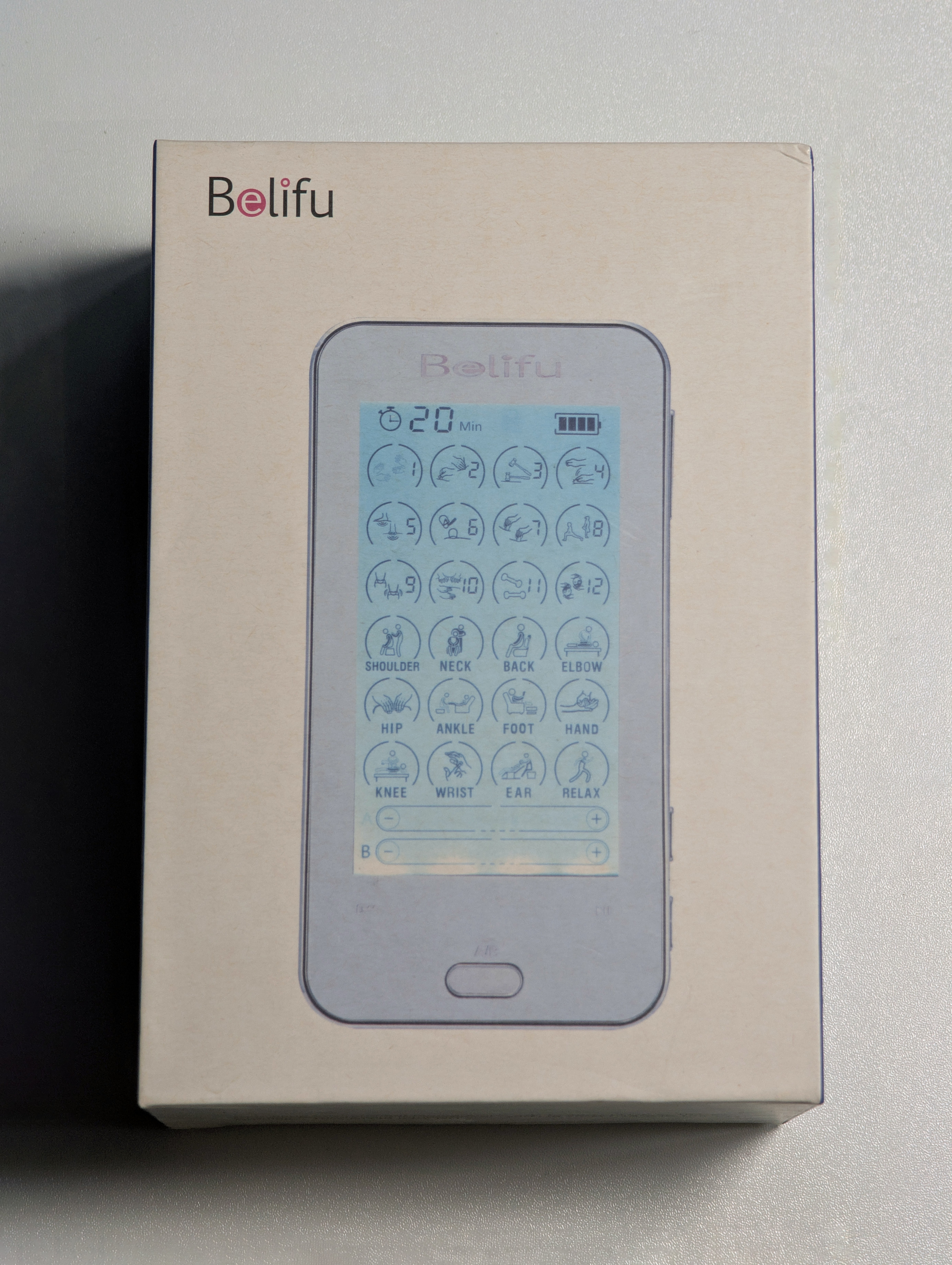 Belifu AS8015 Tens & Muscle Stimulator Chronic Pain Relief