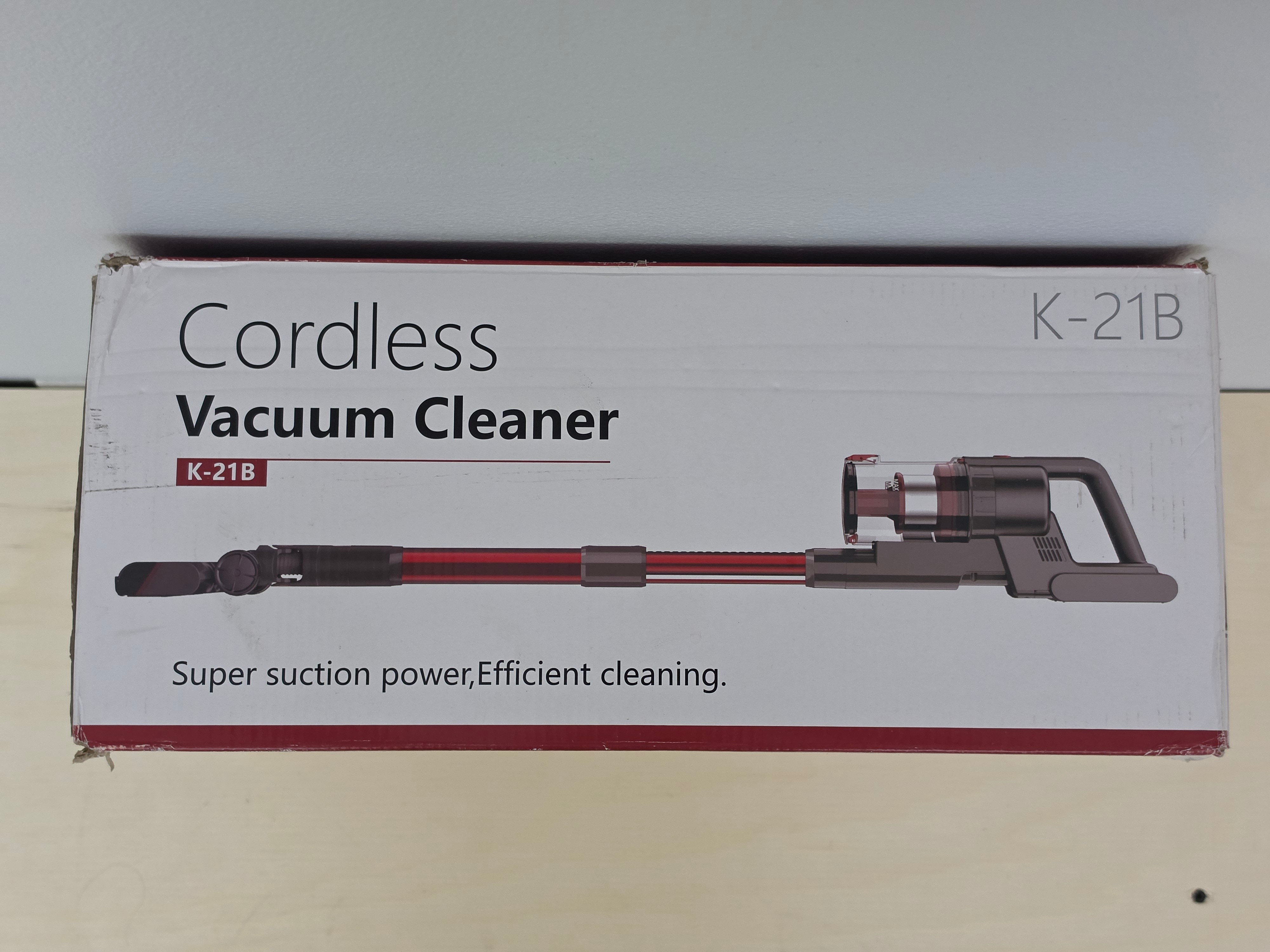 Cordless Stick Vacuum Cleaner K-21B