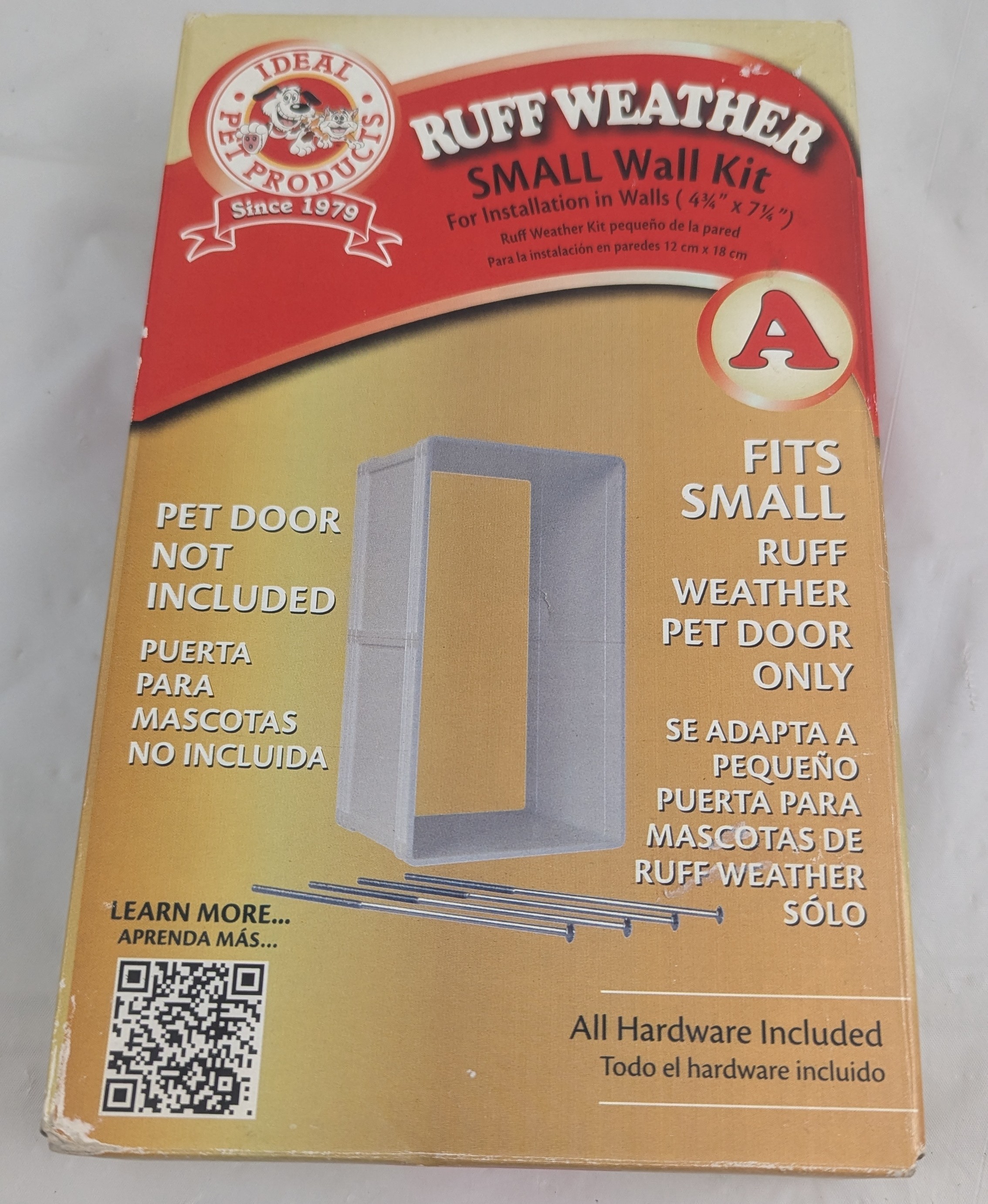 NEW Ruff Weather Small Pet Door Wall Kit RWSWK Cat Dog