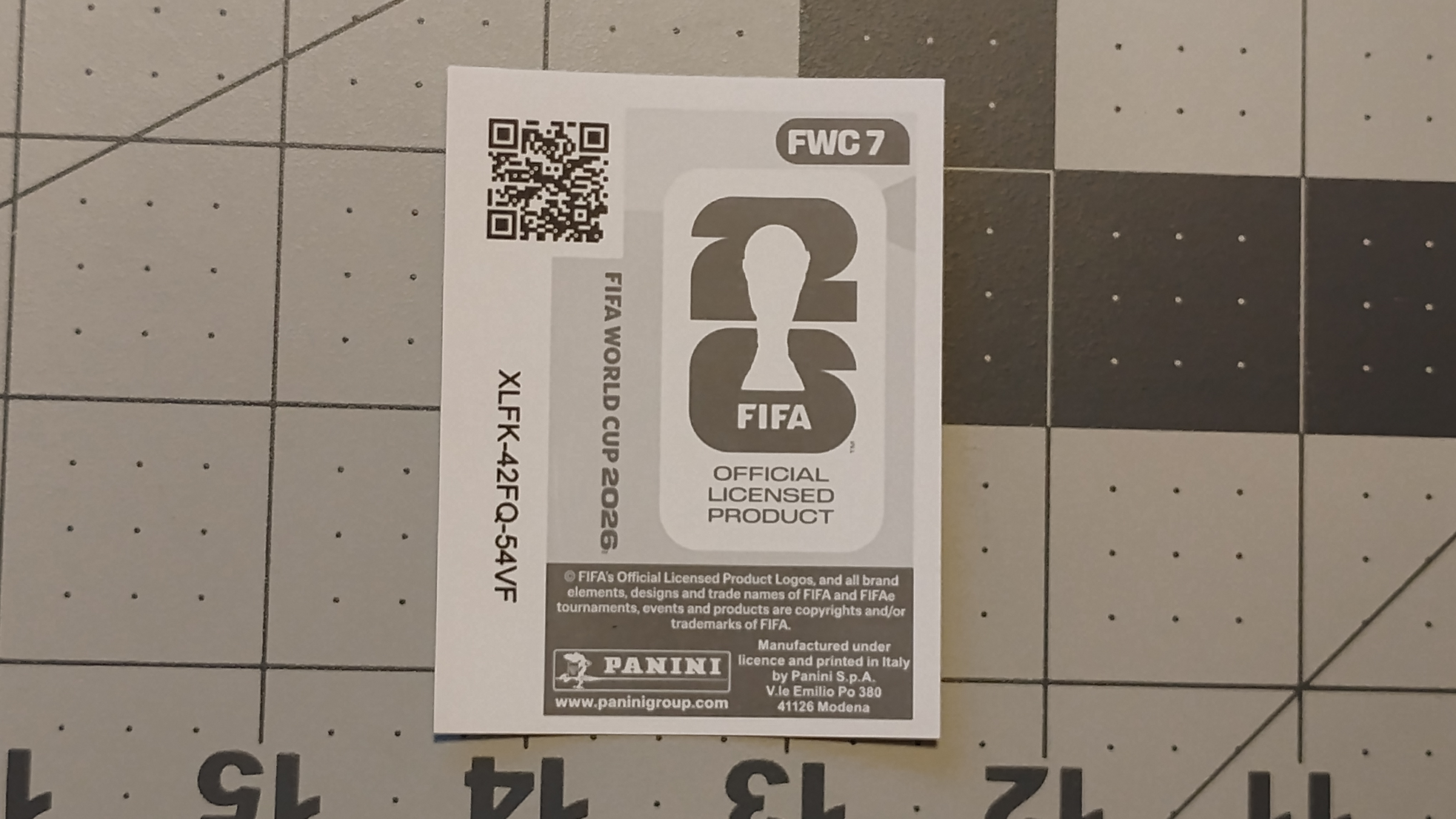 FIFA World Cup Mexico FWC 7 FIFA World Cup 2026 Panini Sticker - photo 2