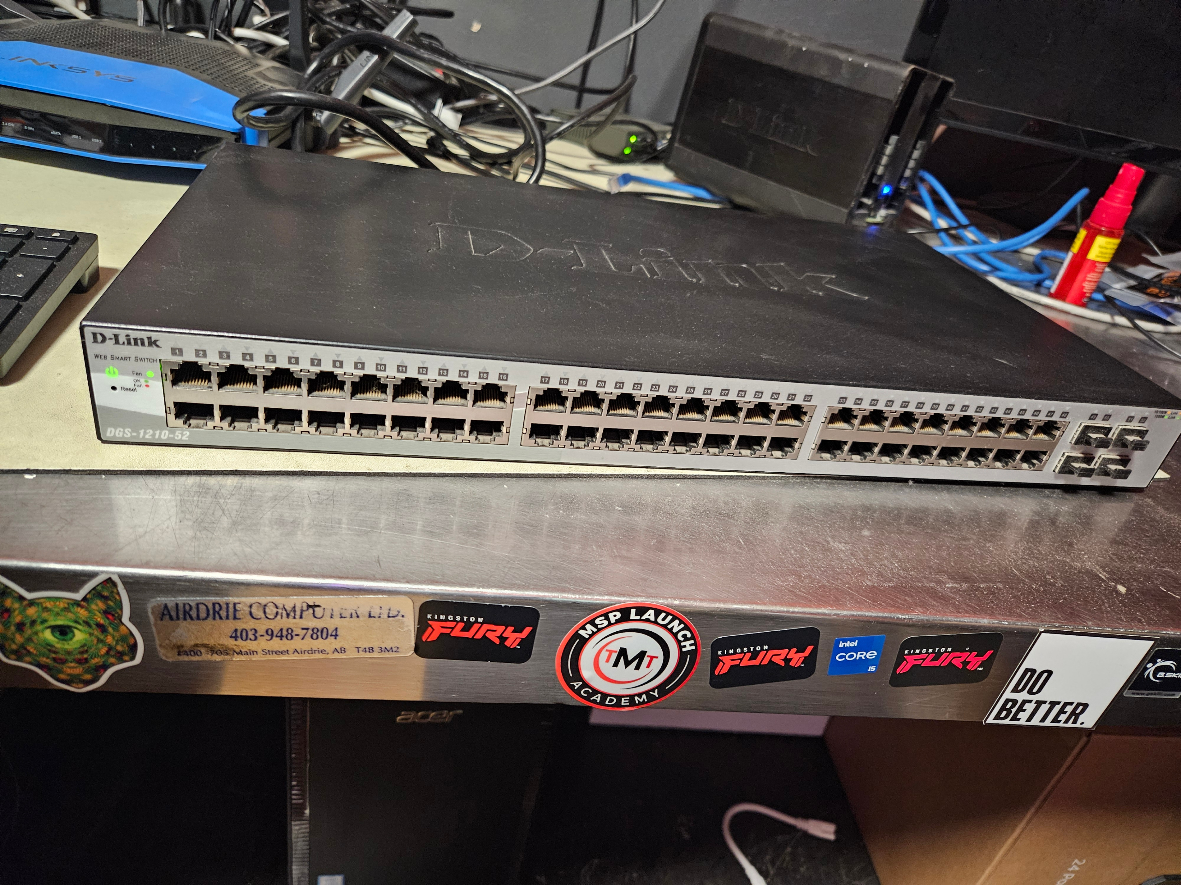 D-Link DGS-1210-52 52-Port Gigabit Smart Managed Switch