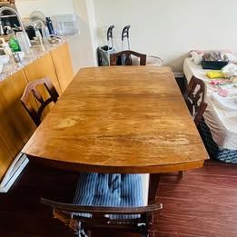 MOVE OUT SALE  - Dining table with chairs