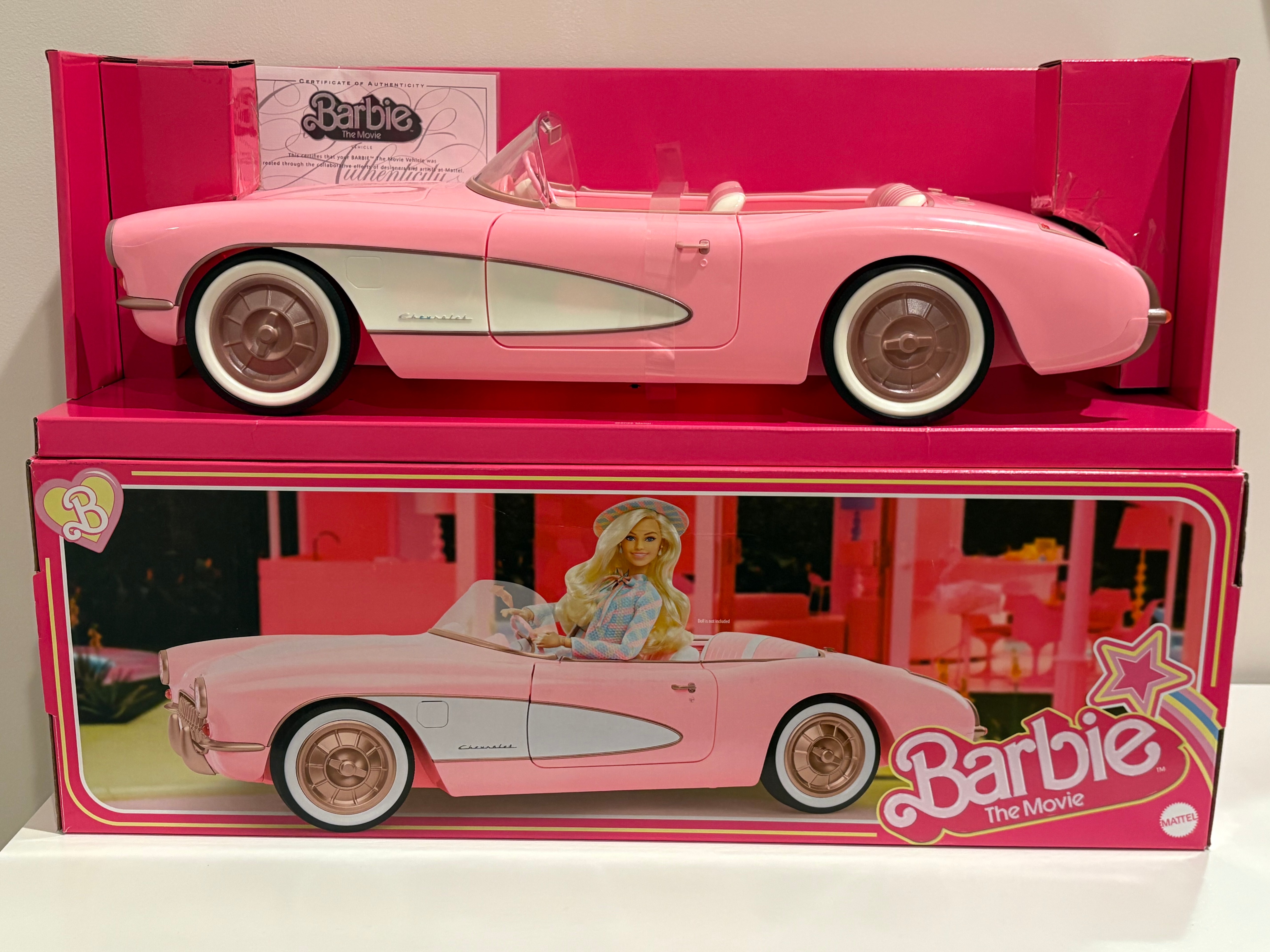 Barbie Movie Collectible Corvette Car