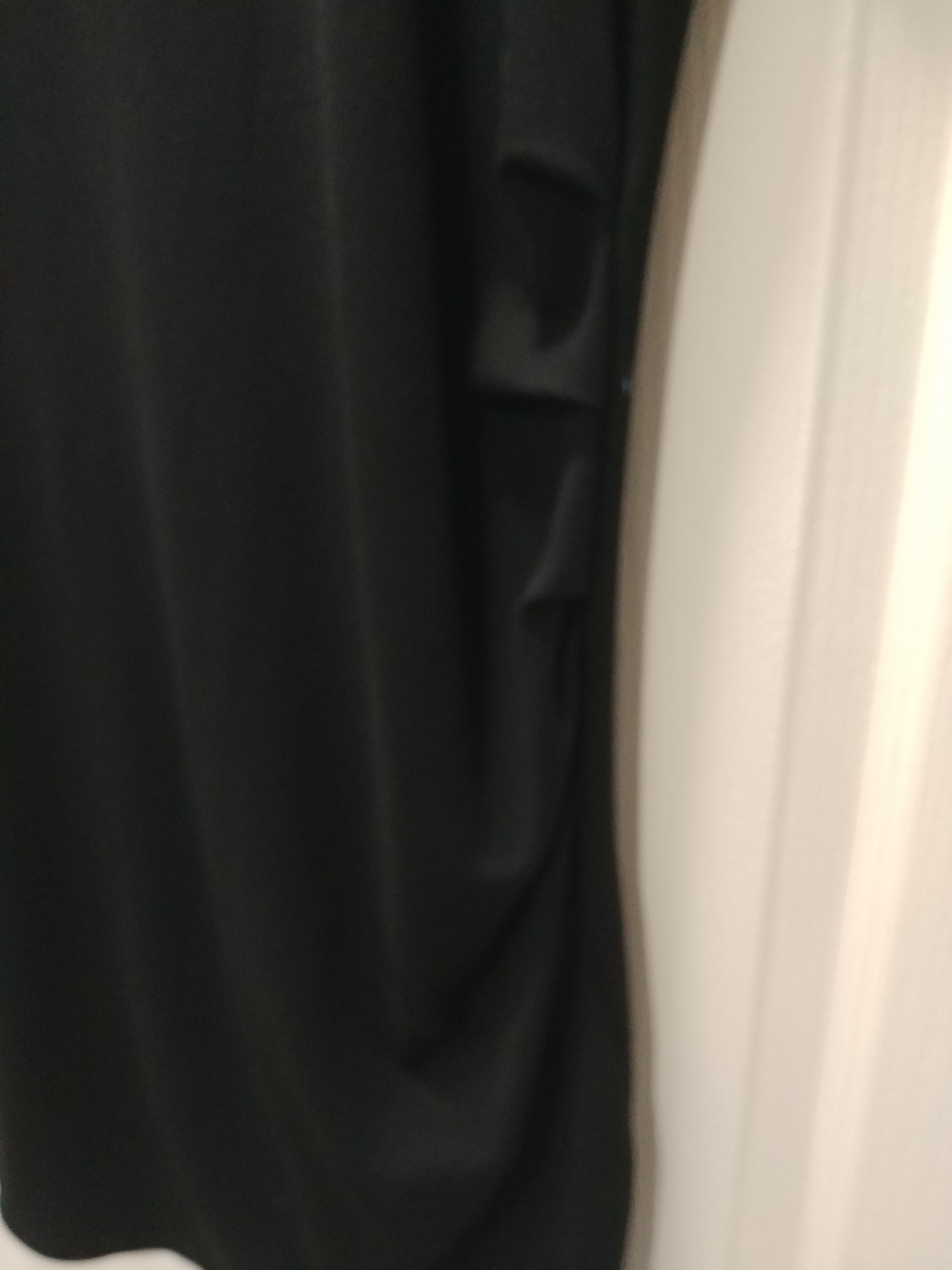 Dynamite Black Ruched Dress,Med. Rayon/Nylon/Spandex, Like New. - photo 5