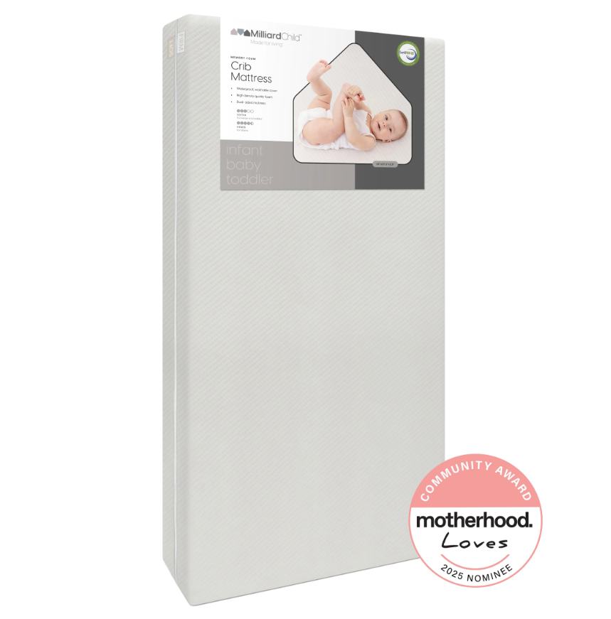 Milliard Memory Foam Dual Sided Crib Mattress