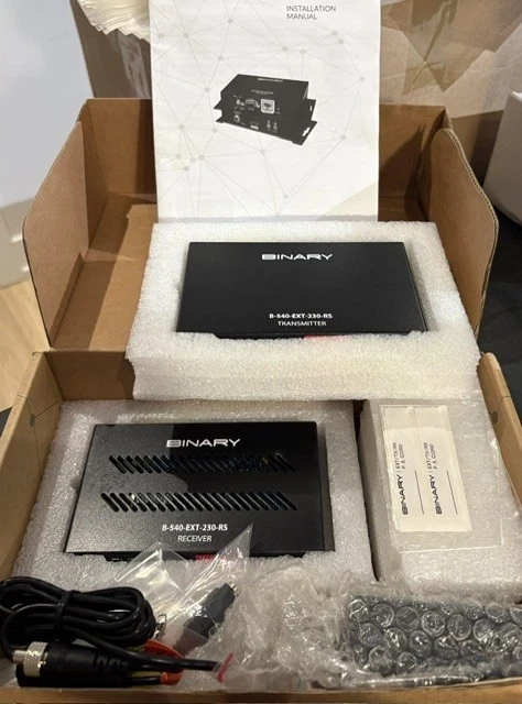BINARY HDMI Extender B-540-EXT-230-RS New in Box - photo 5