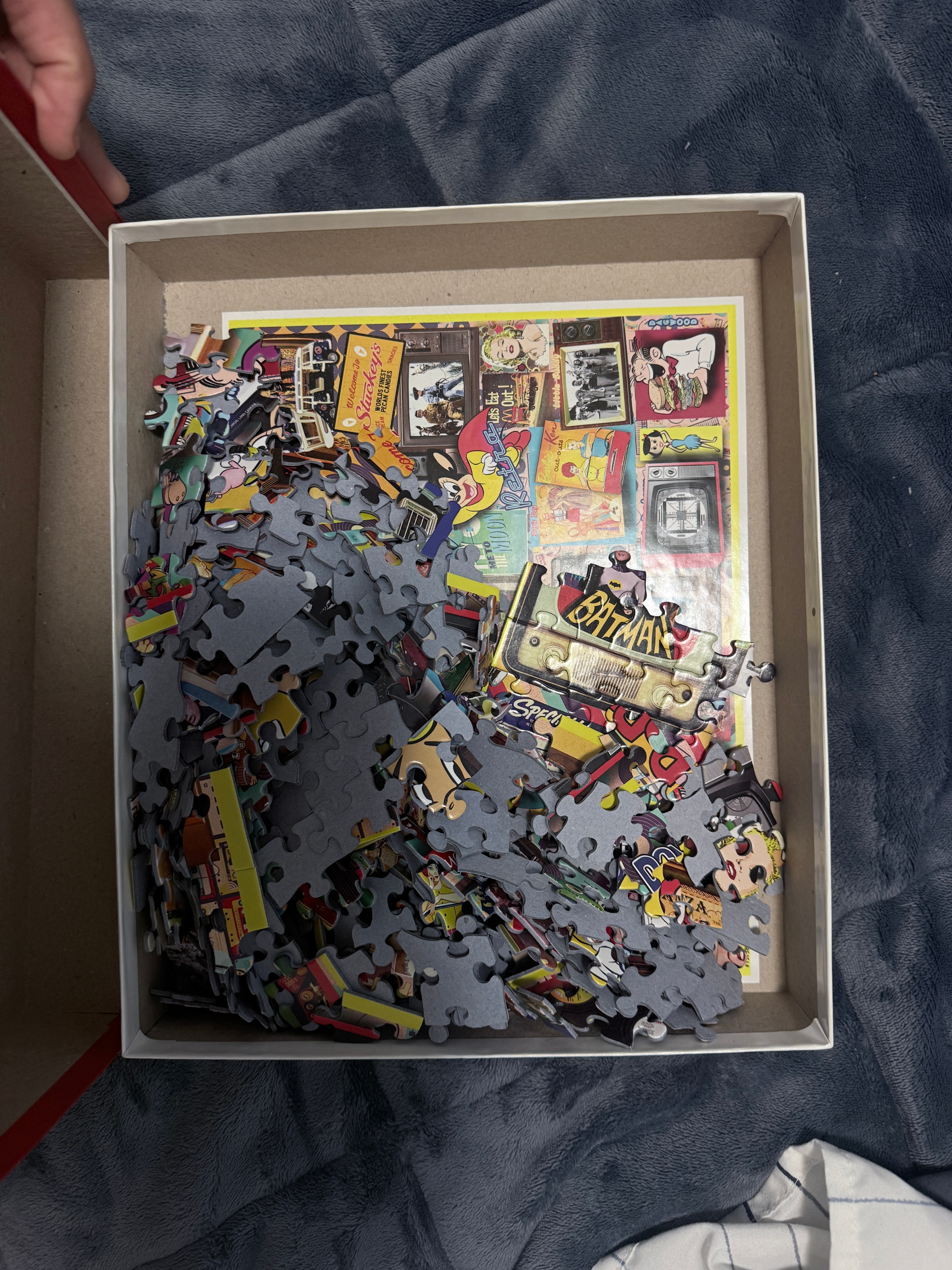 White Mountain Retro 500 Piece Puzzle - photo 3
