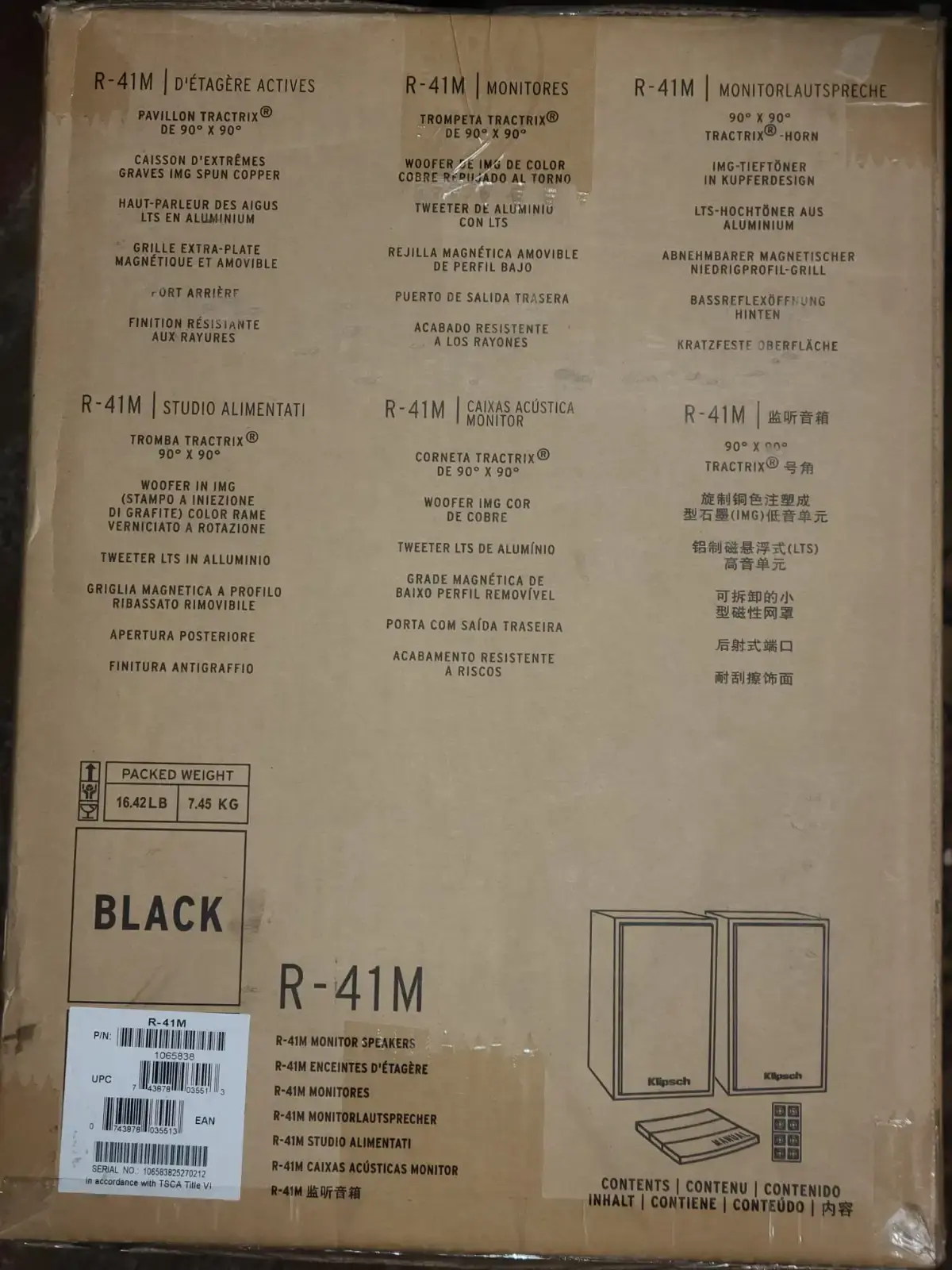 🔥🔥BrandNew Klipsch R-41M Bookshelf Speakers - photo 2
