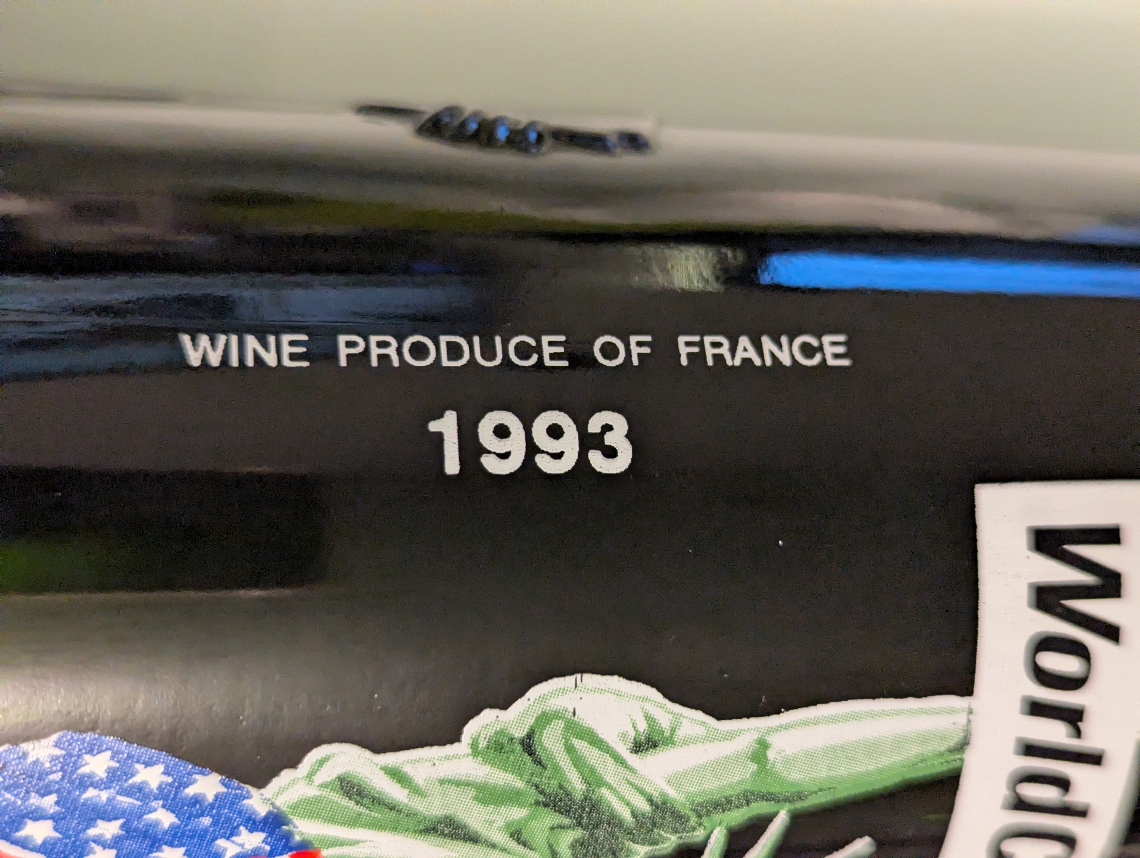 1994 FIFA World Cup USA Liberty Bottle Bordeaux France 1993 - photo 3