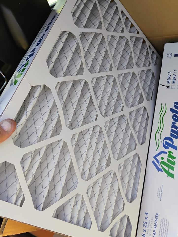 AirPurete 16x25x4 MERV 8 Air Filter, Pack of 3