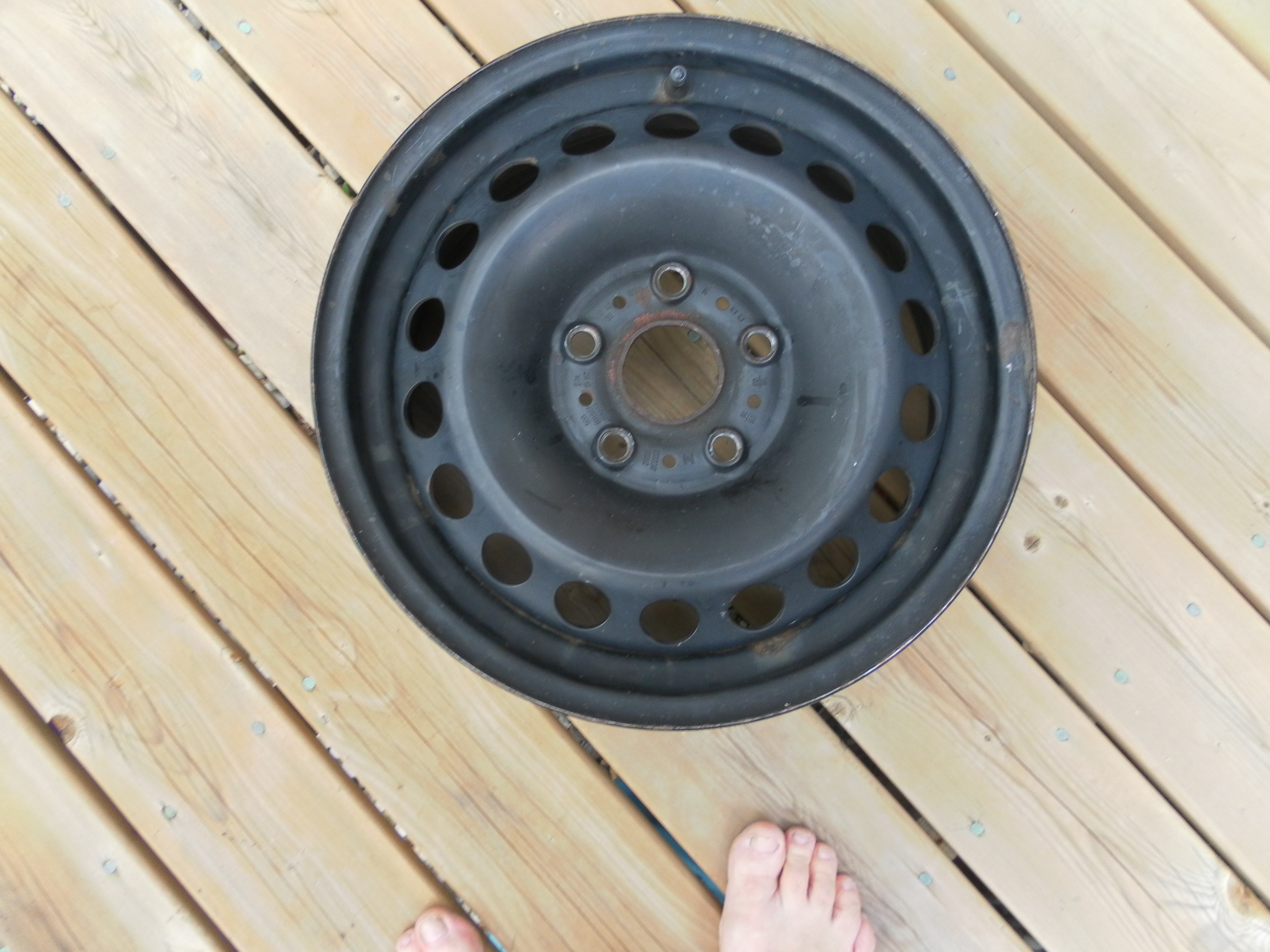 VW AG Steel Wheel Rim 15 inch( single)