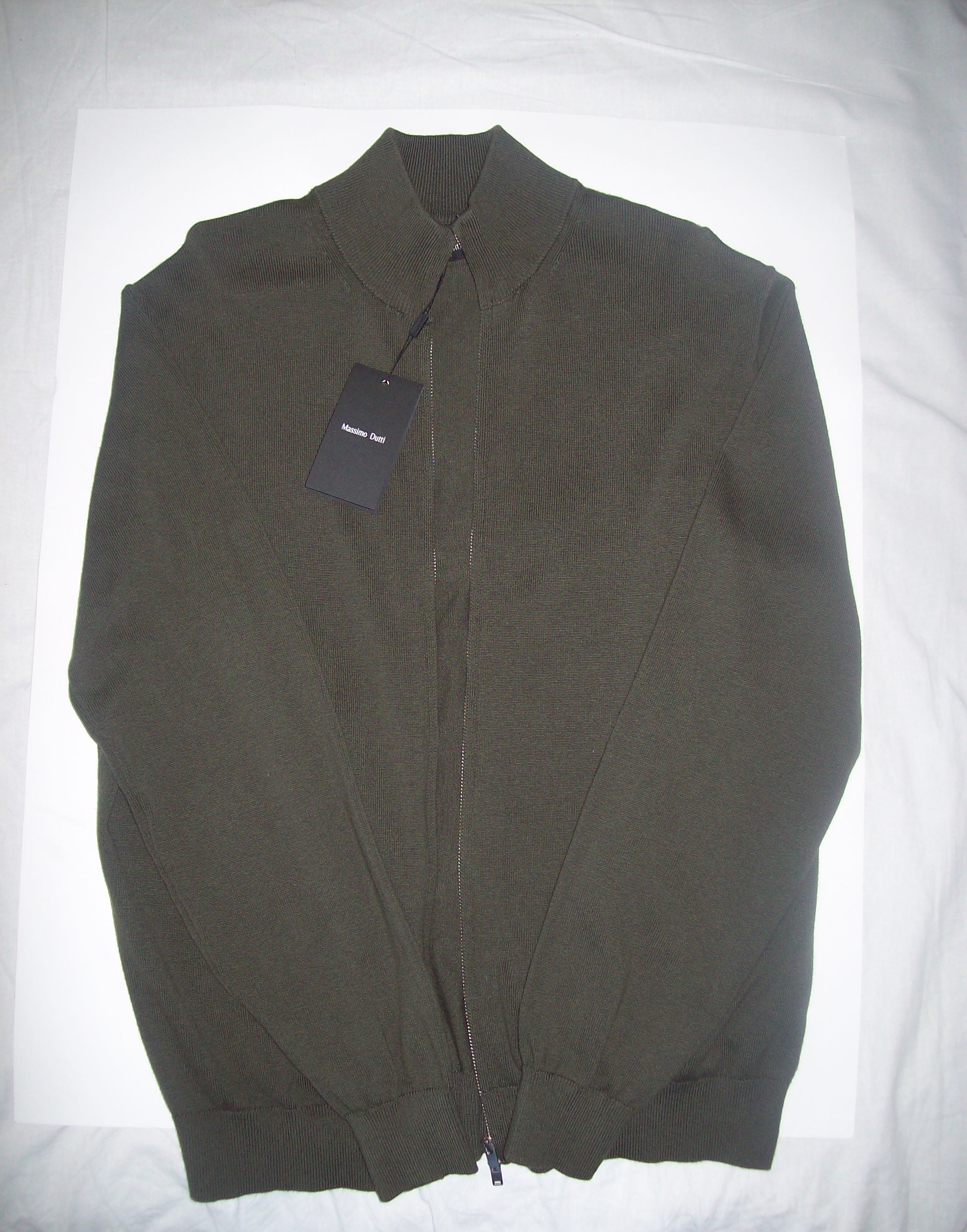 Massimo Dutti Zip-Up Sweater